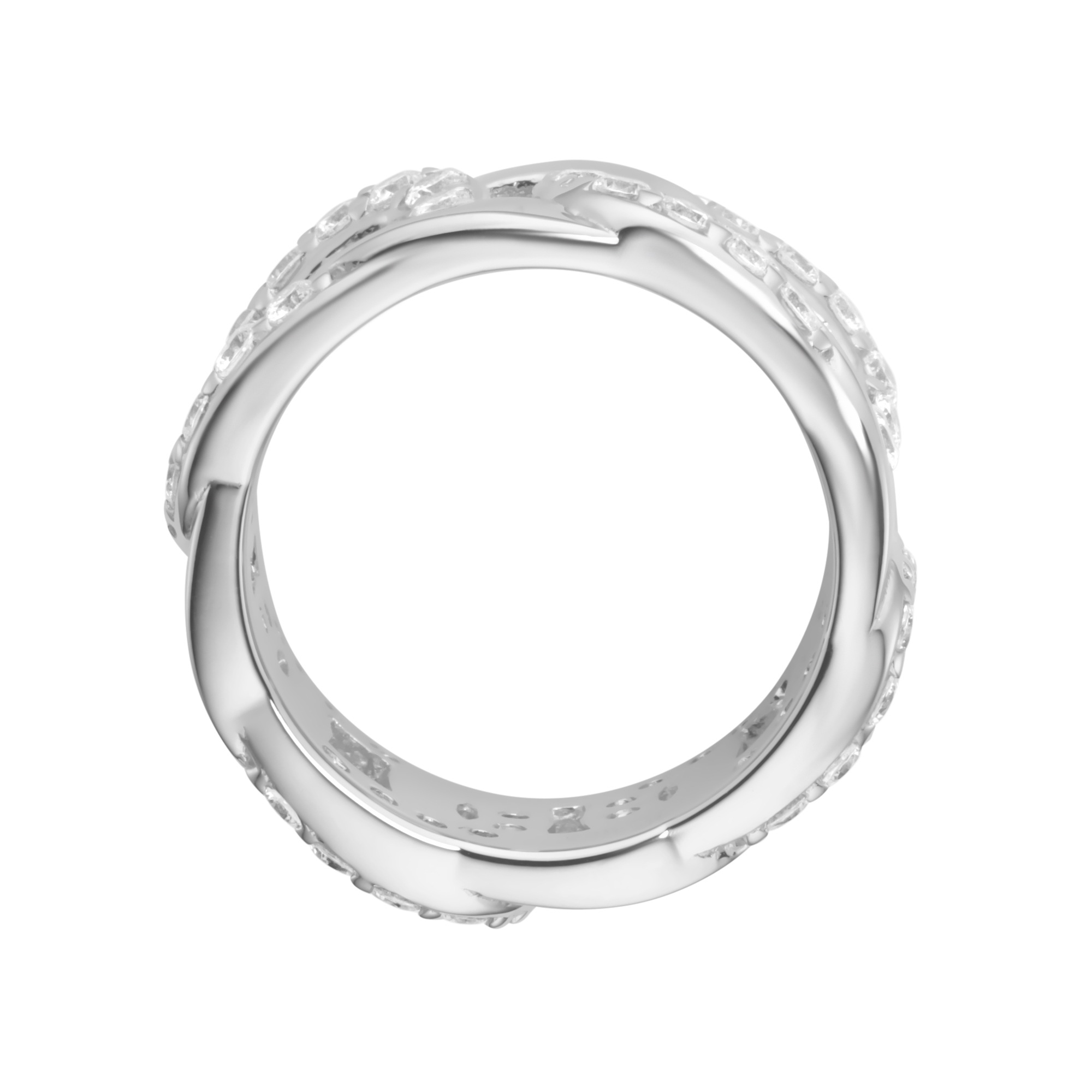 GIORGIO MARTELLO MILANO Silberring »mit weißen Zirkonia, Silber 925«