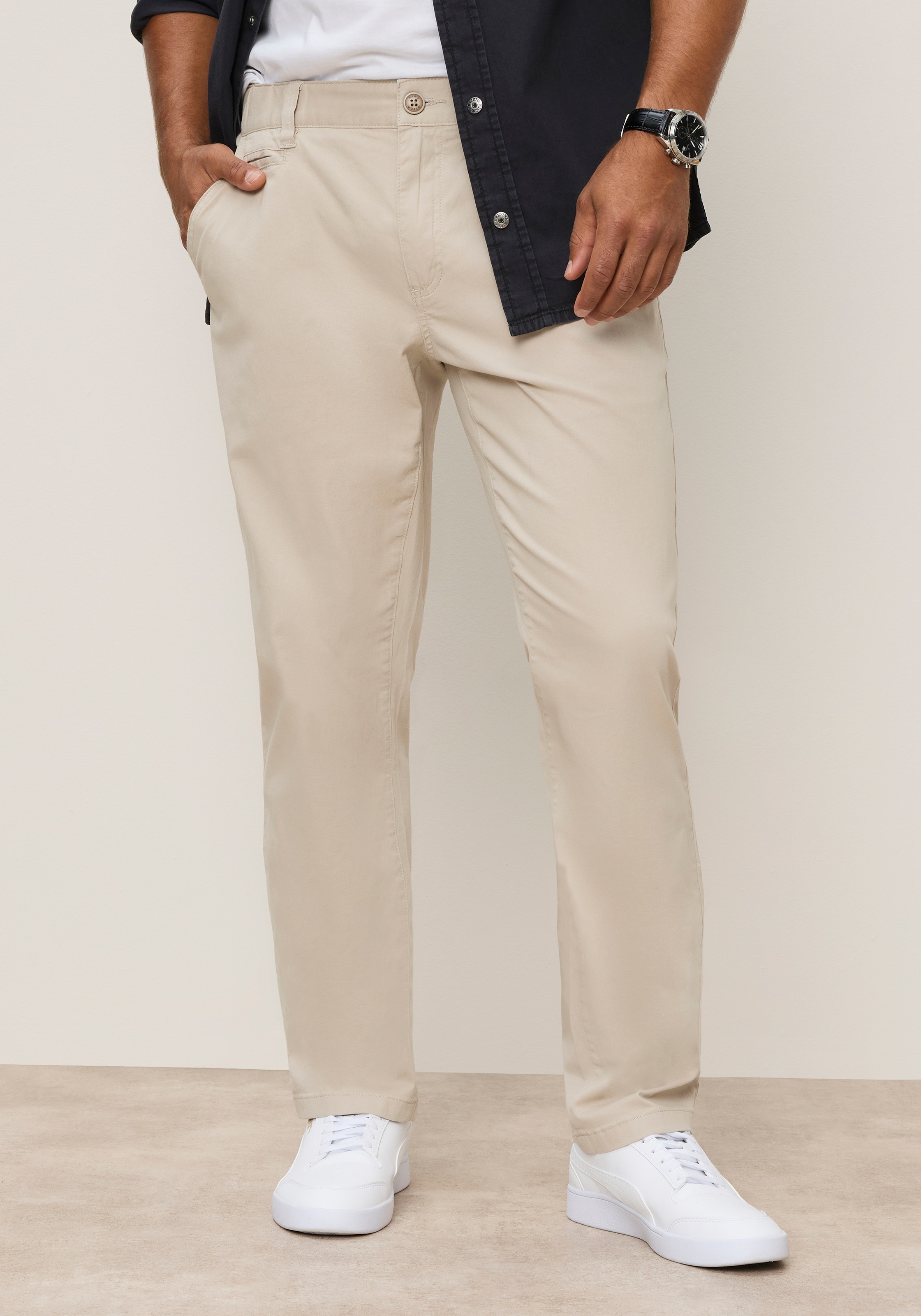 Man's World Jogger Pants  mit gerader Beinform, Regular Fit, niedrige Leibhöhe