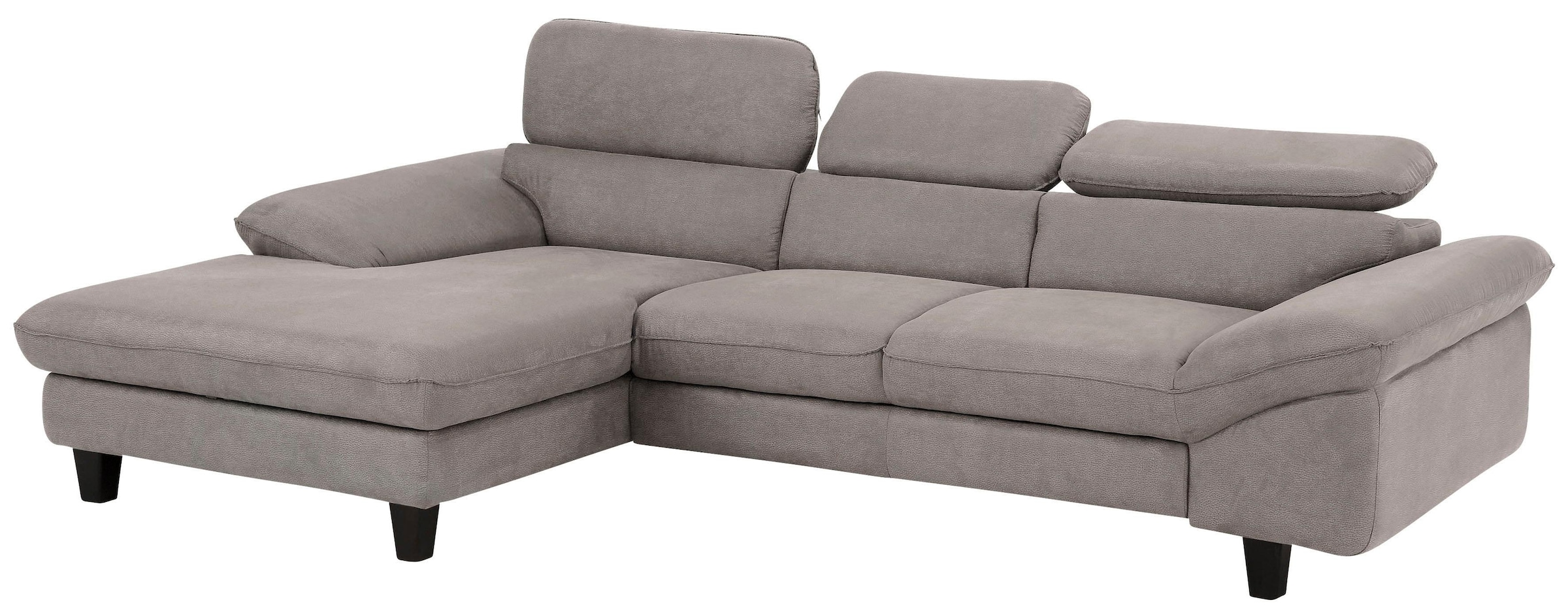 Home affaire Ecksofa »Pilot L-Form«, mit Kopfteilverstellung, wahlweise mit Bettfunktion & Bettkasten