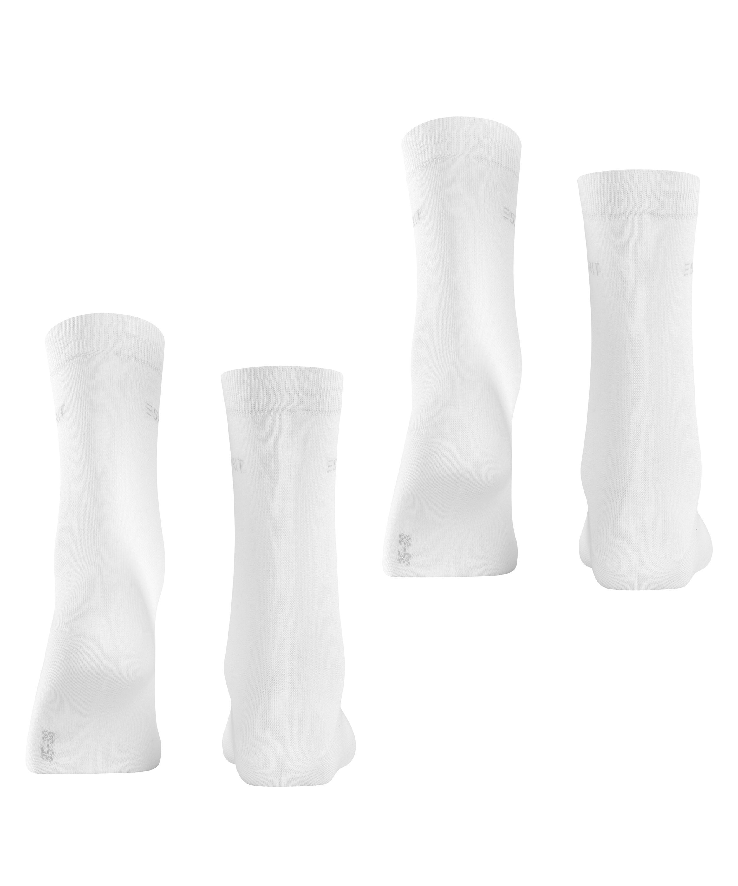 Thumbnail - Esprit Socken "Uni", (2 Paar), geripptes Bündchen