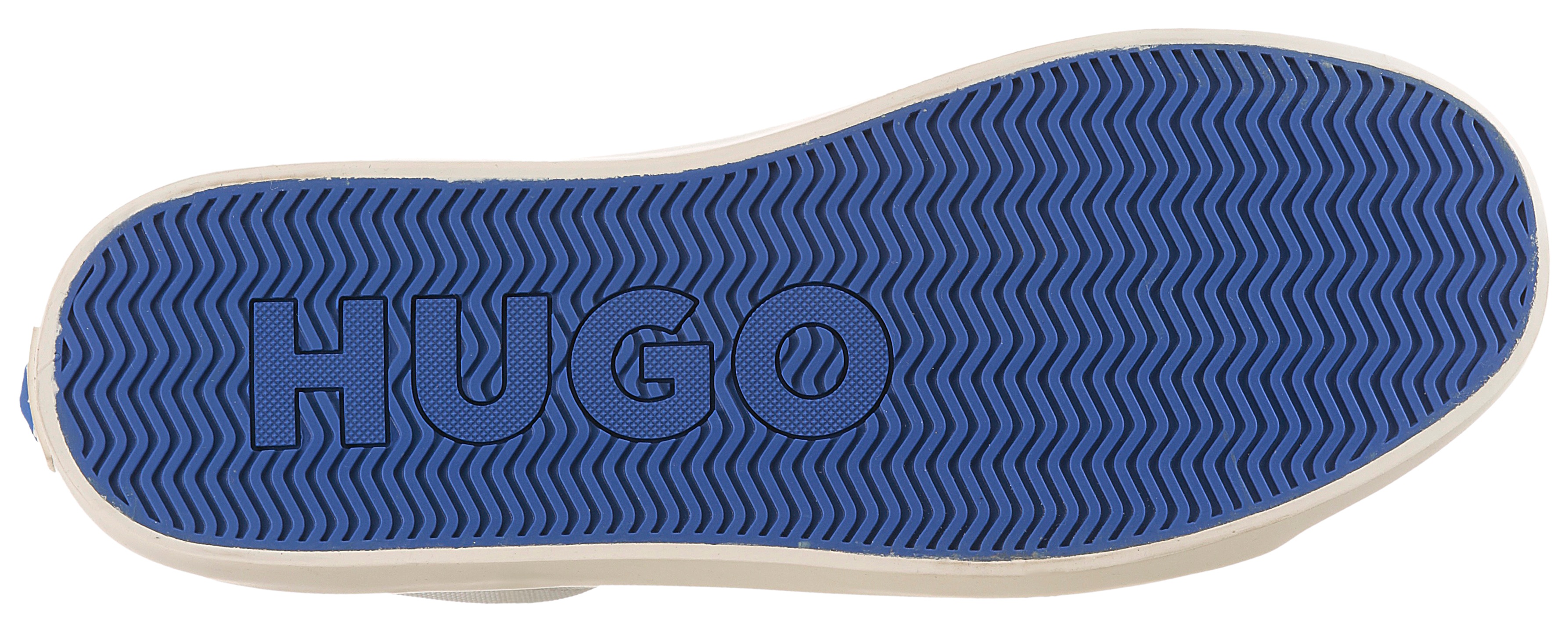 Thumbnail - HUGO Blue Sneaker "B-cross" Schnürschuh, Halbschuh, Plateausneaker mit gep. Schaftrand