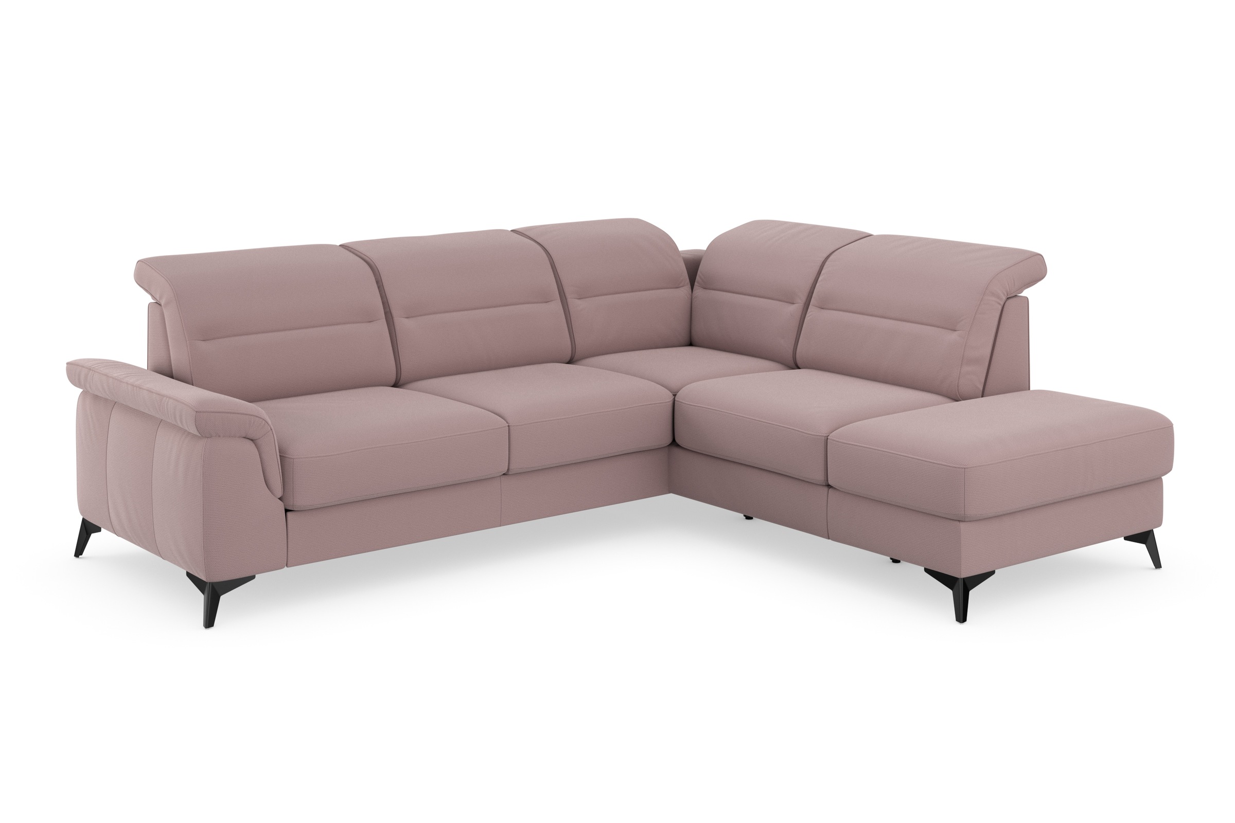 Thumbnail - sit&more Ecksofa "Sinatra L-Form", mit Ottomane, optional mit Kopfteilverstellung und Armteilfunktion
