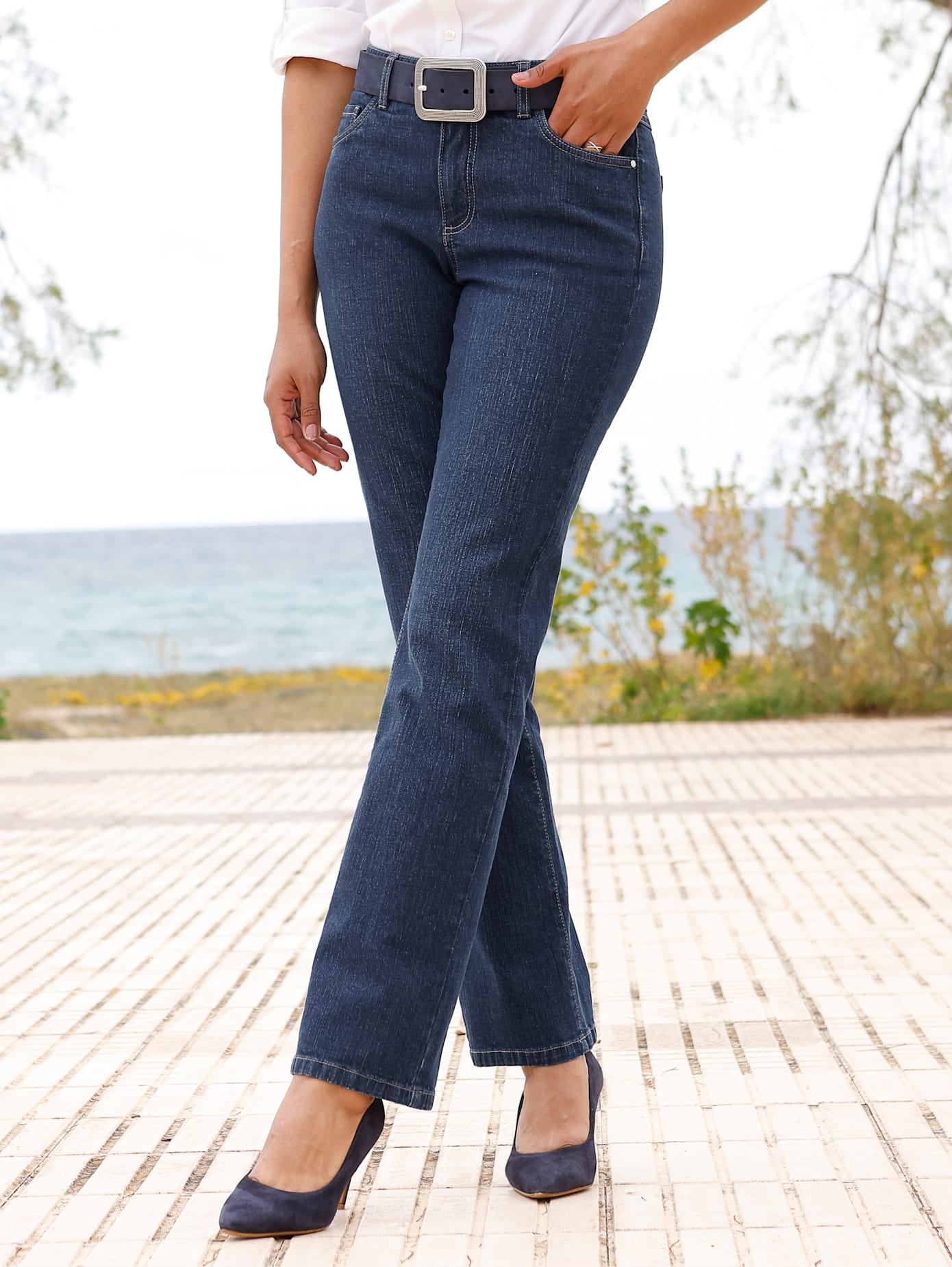 Casual Looks 5-Pocket-Jeans günstig online kaufen