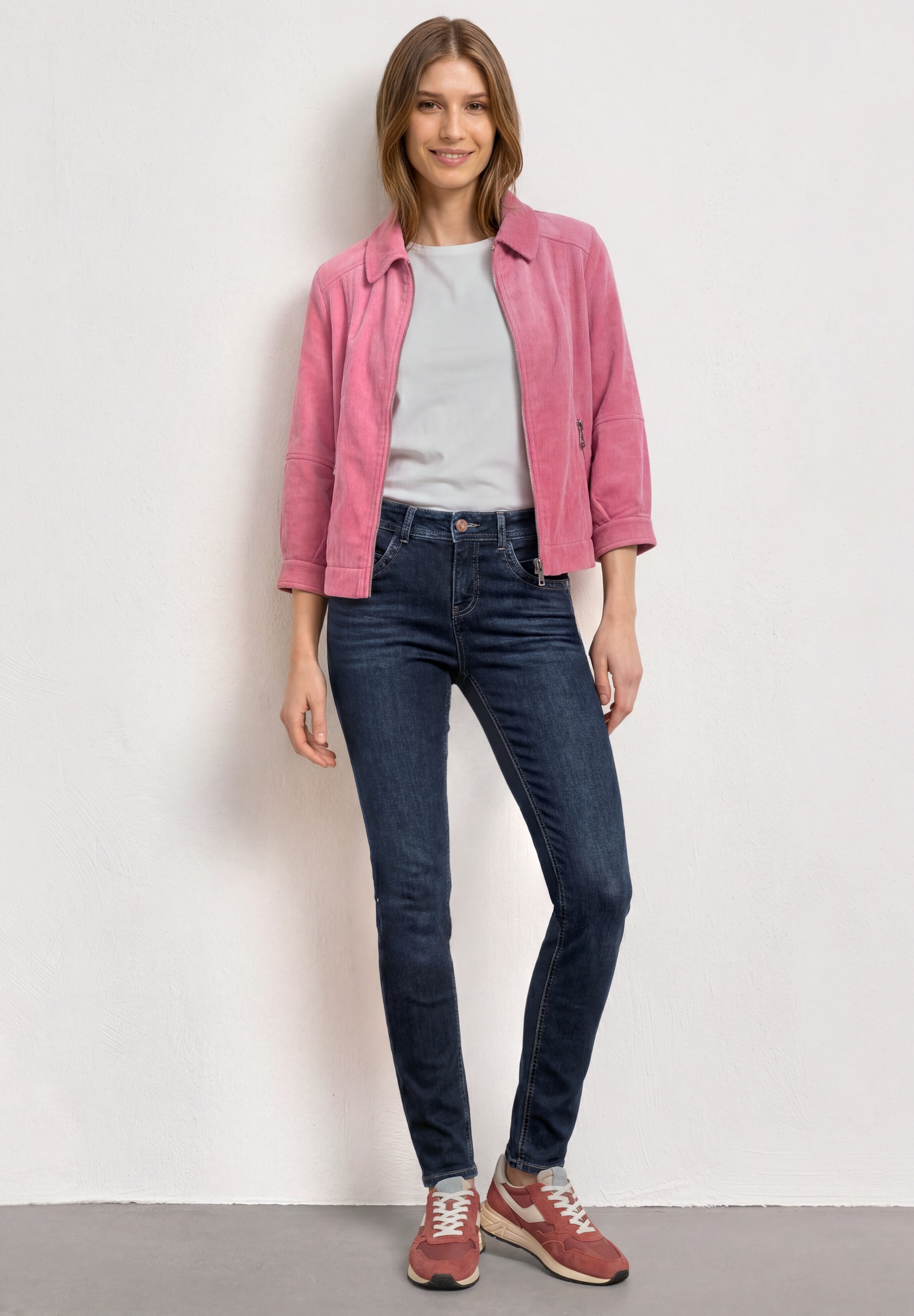 STREET ONE Comfort-fit-Jeans Middle Waist