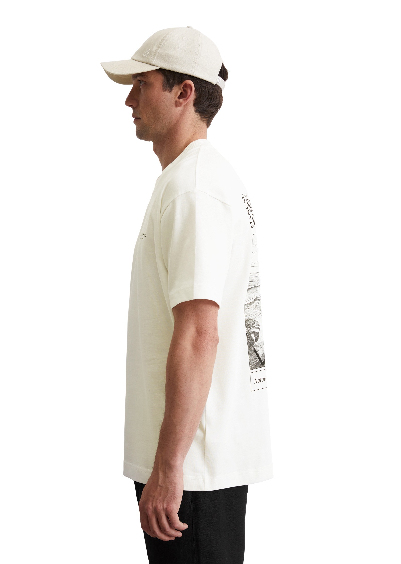 Marc O'Polo T-Shirt »mit großem Rückenprint«