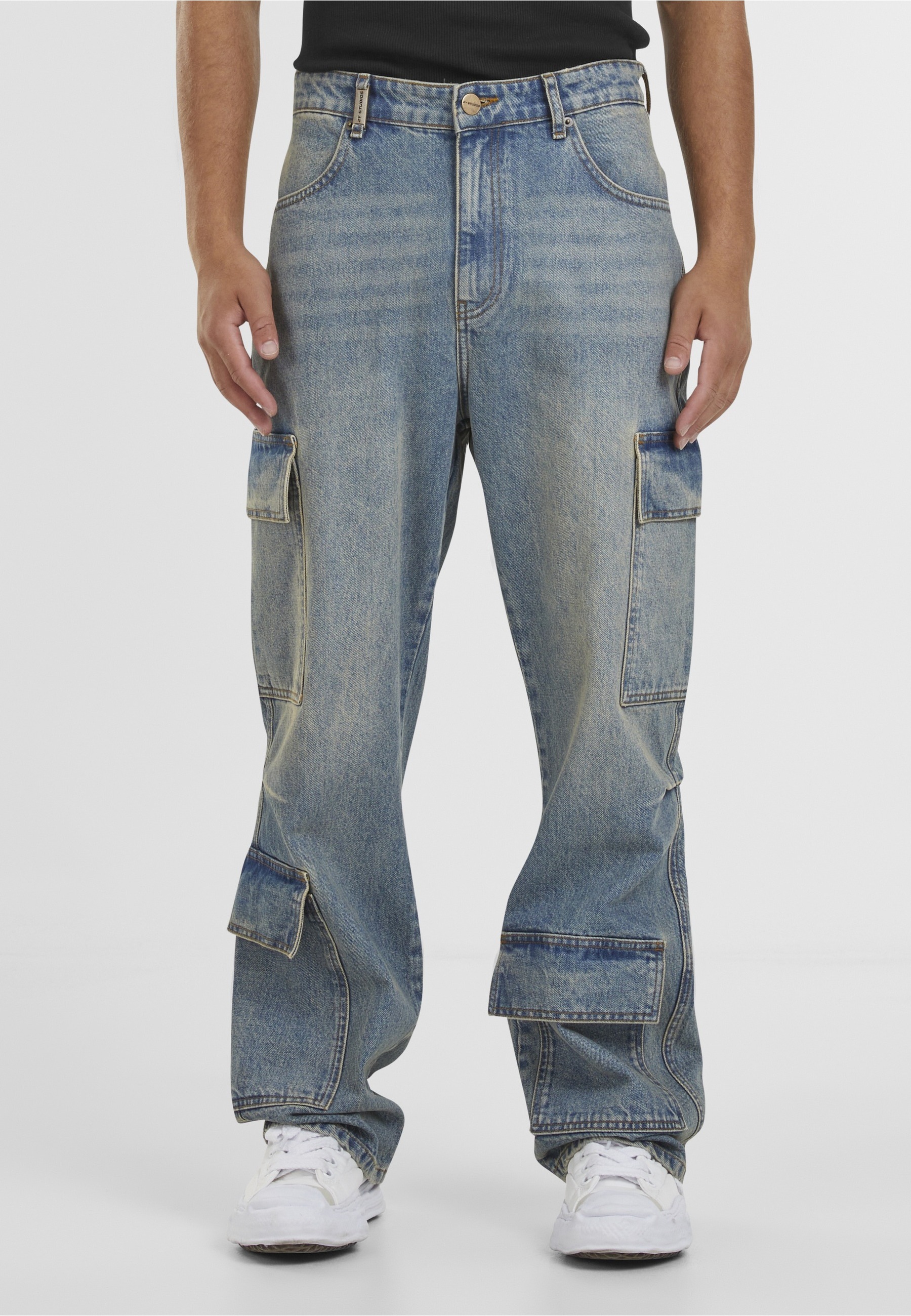 2Y Studios Stoffhose »2Y Studios Vorin Cargo Baggy Jeans«