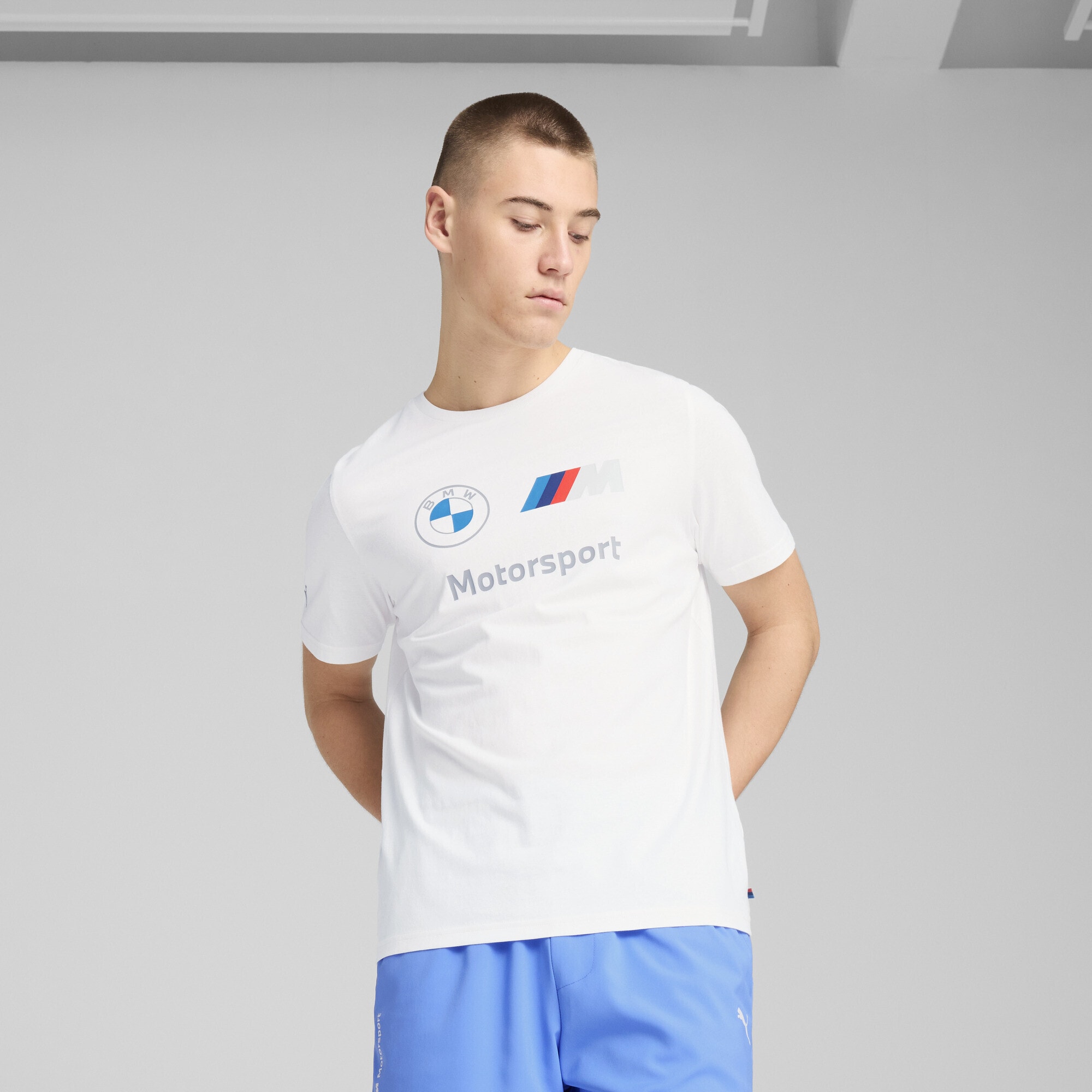 PUMA T-Shirt »BMW M Motorsport Essentials Logo T-Shirt Herren«