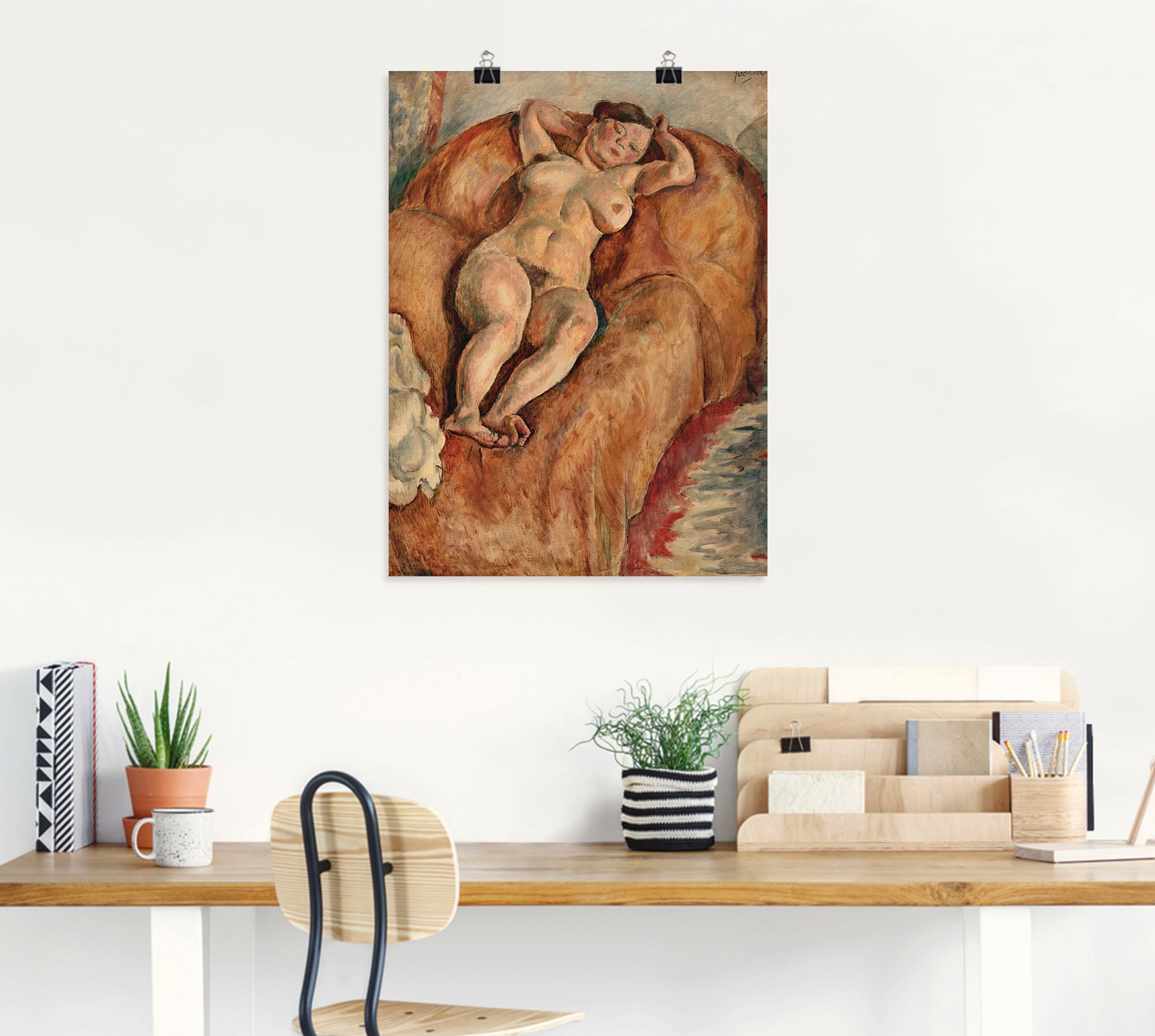 Artland Wandbild »Liegender Frauenakt«, Größen BAUR Alubild, kaufen Bilder, oder versch. (1 als St.), Wandaufkleber Erotische Poster Leinwandbild, | in