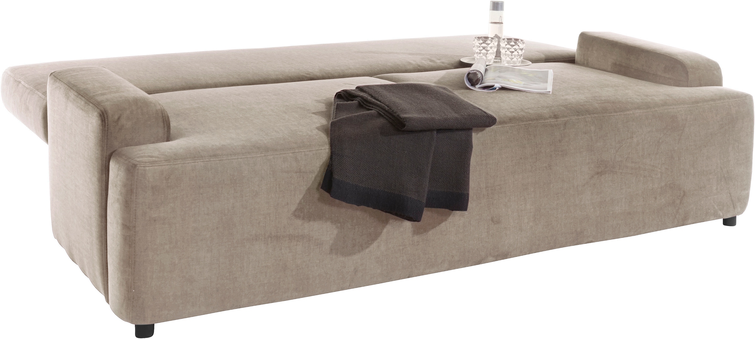 andas Schlafsofa »Halbschlaf«, mit Bettfunktion und Bettkasten