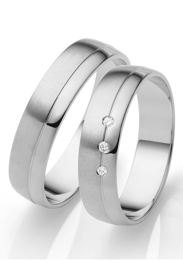 Firetti Trauring »Schmuck Geschenk Gold 750 Hochzeit Ehering "LIEBE"«, Made in Germany, wahlweise mit oder ohne Brillanten