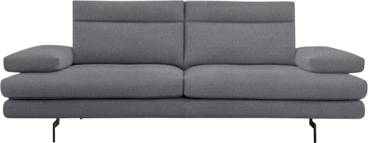 CALIA ITALIA 3,5-Sitzer "Toby Wing, italienisches Designsofa mit erstklassigem Sitzkomfort", inklusive Sitztiefenverstel