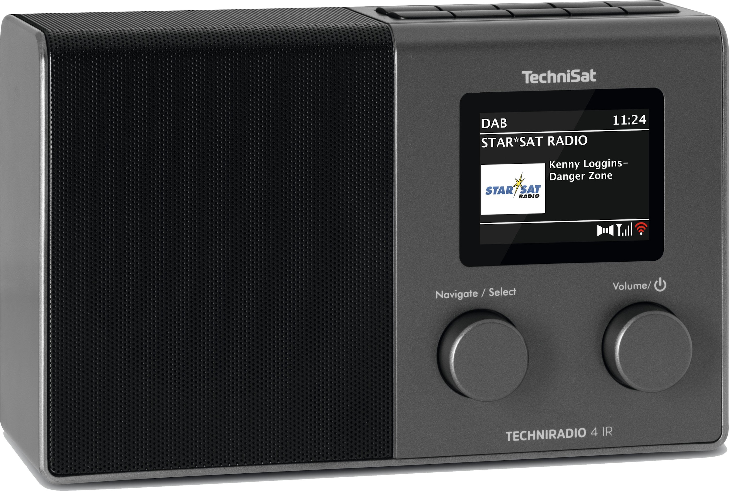 TechniSat Internet-Radio »TECHNIRADIO 4 IR kompaktes«, (WLAN Internetradio-UKW mit RDS-Digitalradio (DAB+) 3 W)