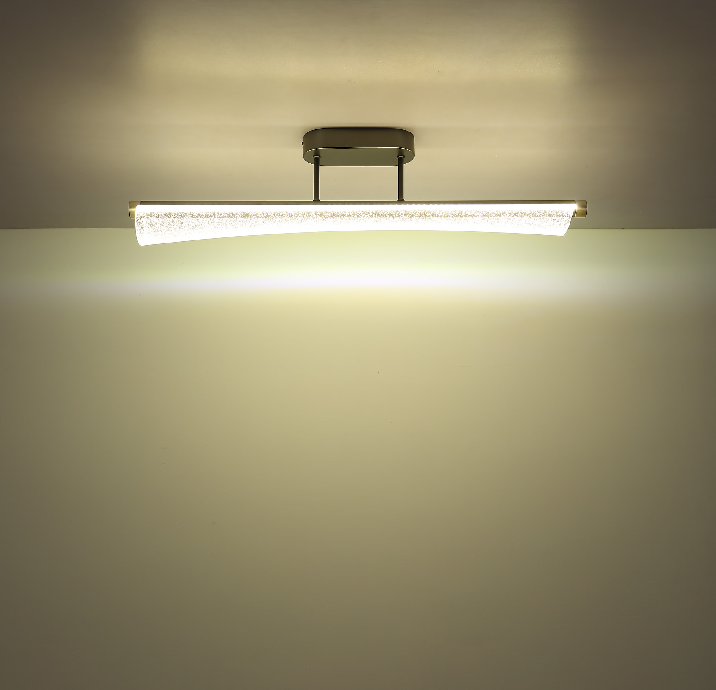 GLOBO LIGHTING Deckenleuchte »MALINDA« LED-Modul 1 Stk. Anthrazit Deckenleuchte mit Acryl klar und Memoryfunktion