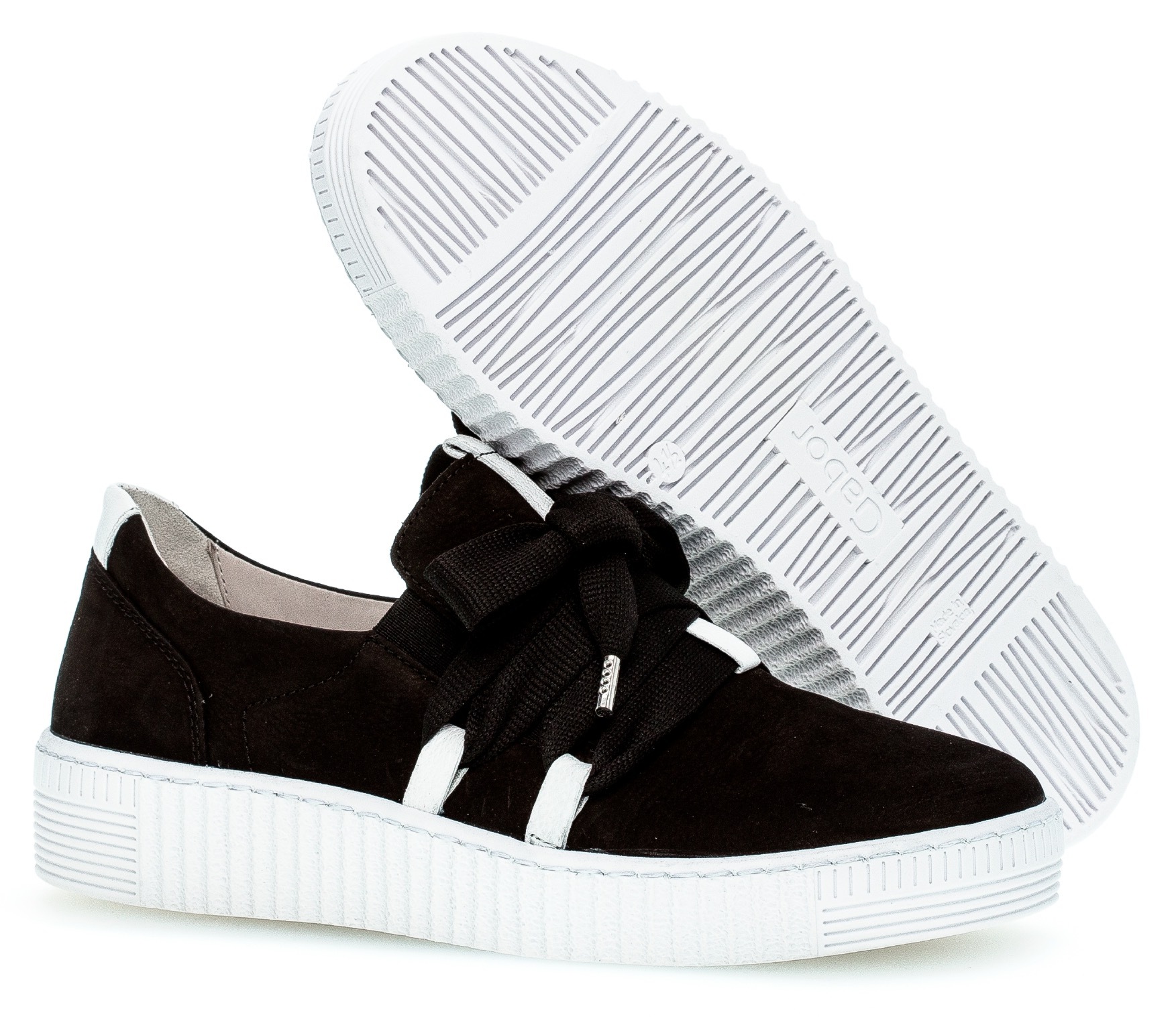 Gabor Slip-On Sneaker, Slipper, Schnürschuh mit aufgesetzter Zierschnürung günstig online kaufen