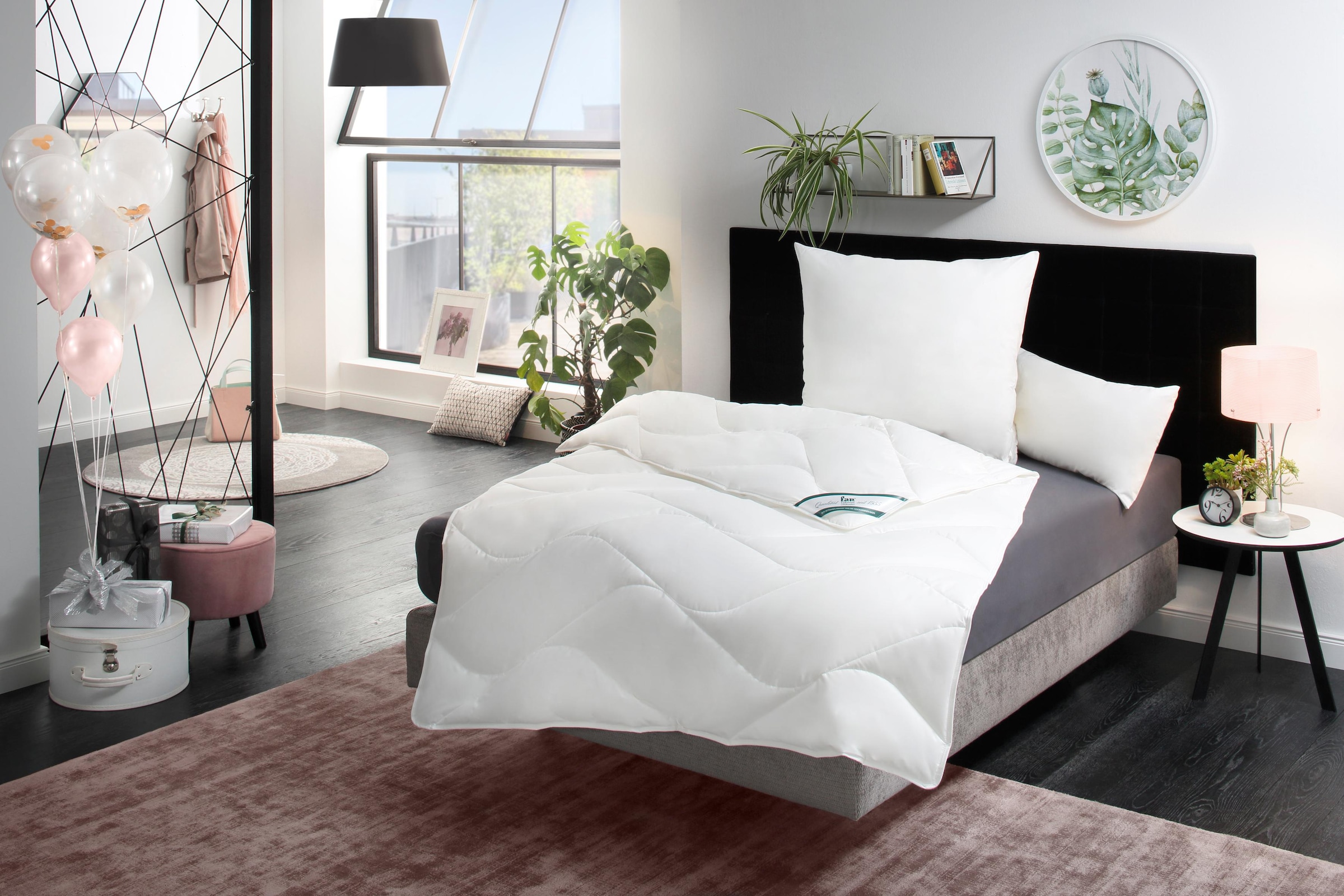 fan Kunstfaserbettdecke "f.a.n. Antibac mit antibakterieller Wirkung" leich günstig online kaufen