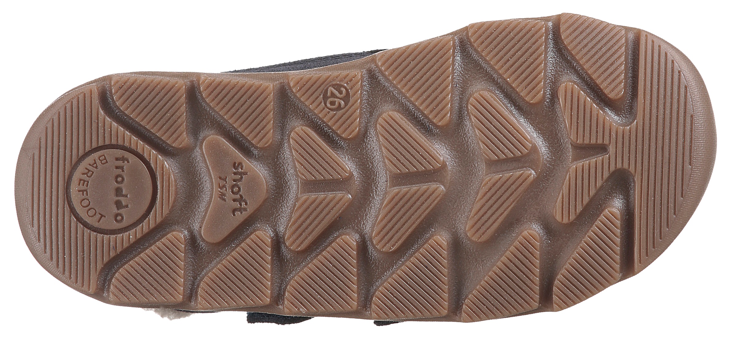 froddo® Barfußschuh »ZERU TEX FURRY BAREFOOT«, Klettstiefel, Winterstiefel, Bequemschuh mit TEX-Membrane