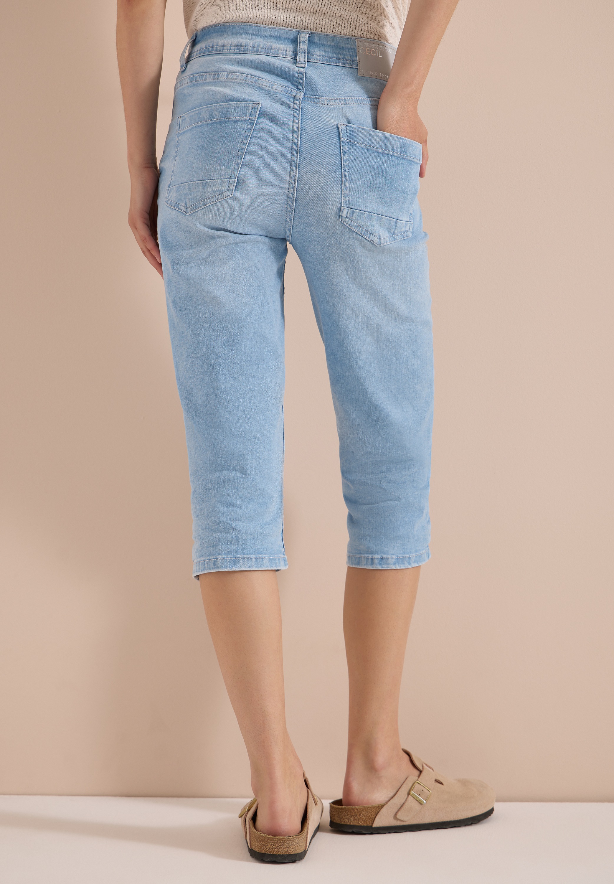 Cecil Slim-fit-Jeans aus Baumwolle mit Stretchanteil