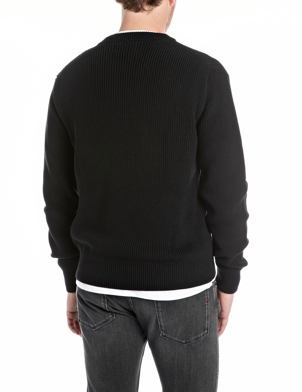 Replay Strickpullover, mit Rundhals günstig online kaufen