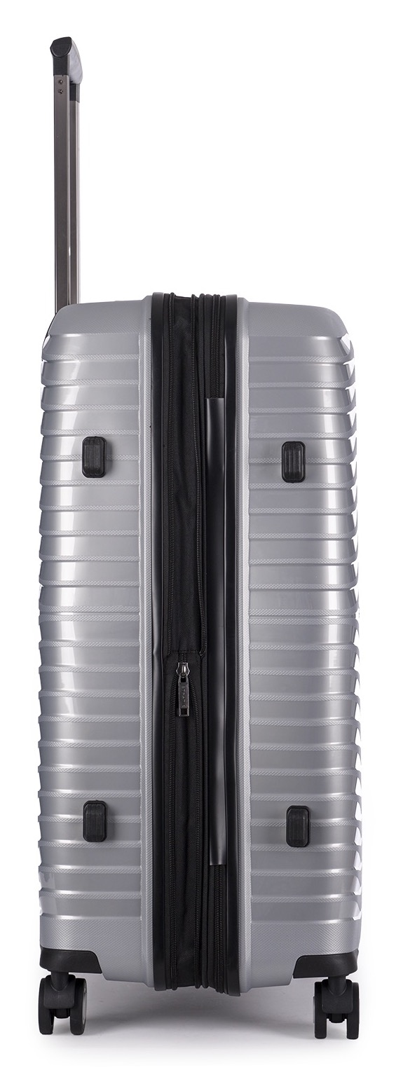 Stratic Trolley »BRIGHT+ Koffer L«, (1 St.), 4 Rollen, Hartschalenkoffer Trolley TSA-Zahlenschloss STRATIC CONNECT NFC-Chip