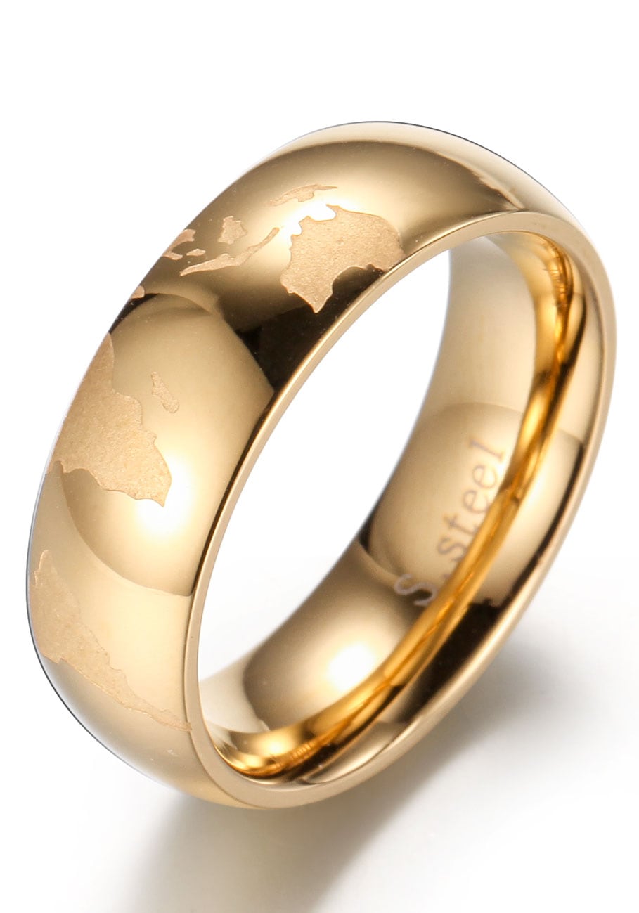 Firetti Partnerring »Schmuck Geschenk "LIEBE" Earth«, mit oder ohne Zirkonia (synth.)