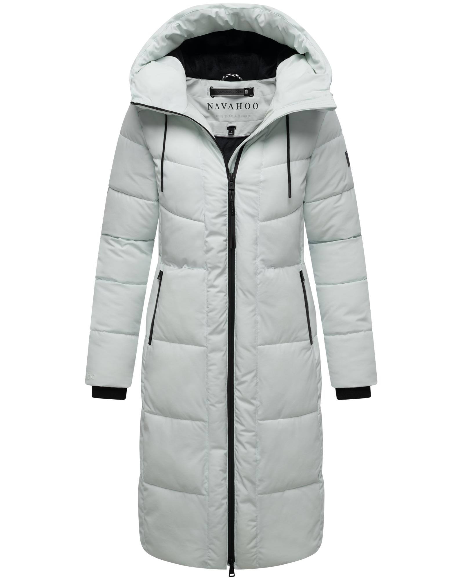 Navahoo Steppmantel »Schokokuss XIV«, Warmer Damen gesteppter Wintermantel mit Kapuze