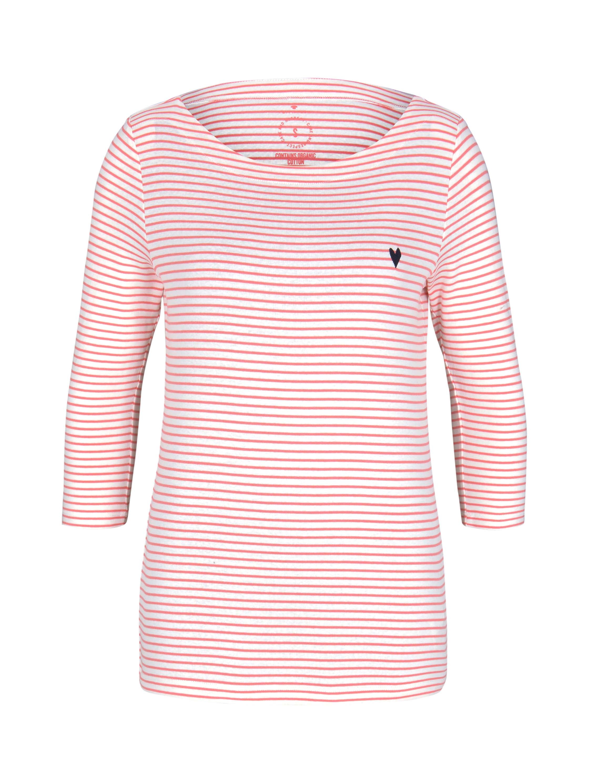 TOM TAILOR 3/4-Arm-Shirt, mit Streifenmuster