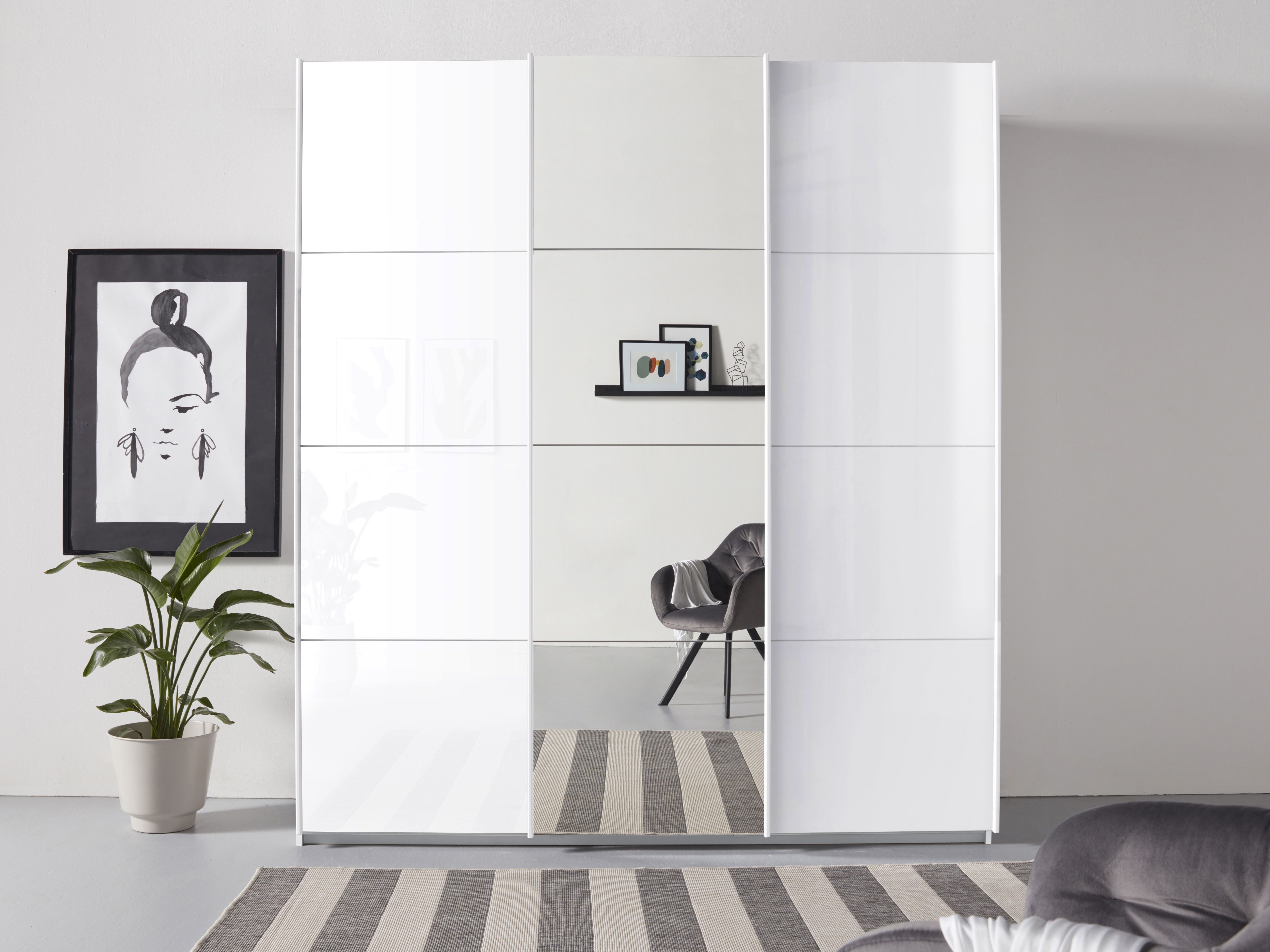 OTTO home "Mehrzweckschrank Aktenschrank Möbel Mietswohnung TOPSELLER OTELI" 3 Ausstattungen BASIC/CLASSIC/PREMIUM (inkl. SOFT-CLOSE-FUNKTION), Breiten 203/271/315/360 cm Höhen 210/229 cm MADE IN GERMANY