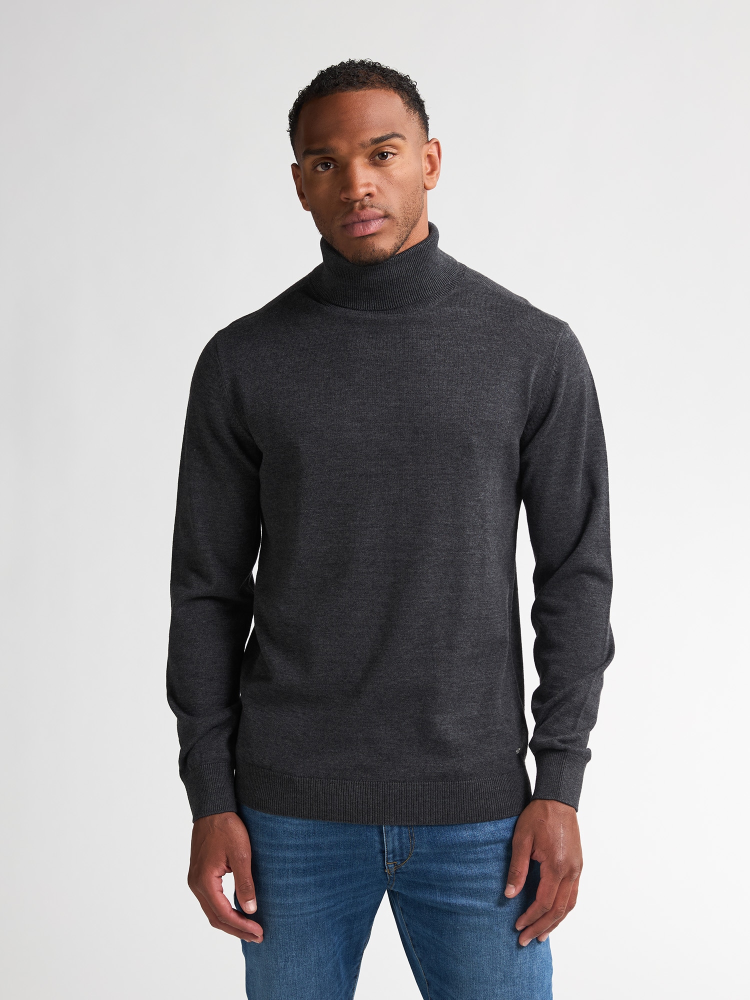Petrol Industries Rollkragenpullover "Men Knitwear Collar Basi", Pflegeleic günstig online kaufen