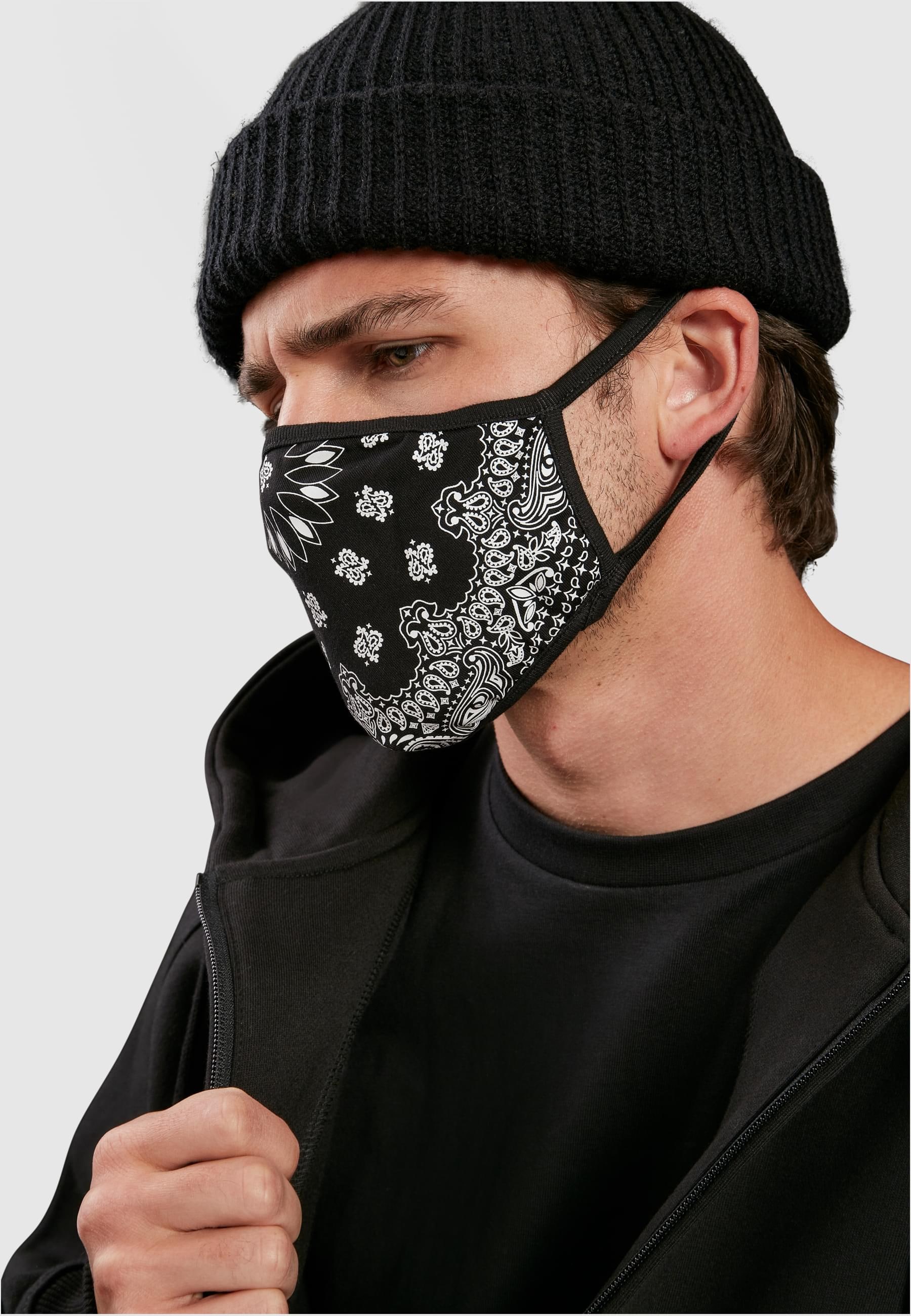 MisterTee Mund-Nasen-Maske »MisterTee Unisex Bandana Face Mask 2-Pack«