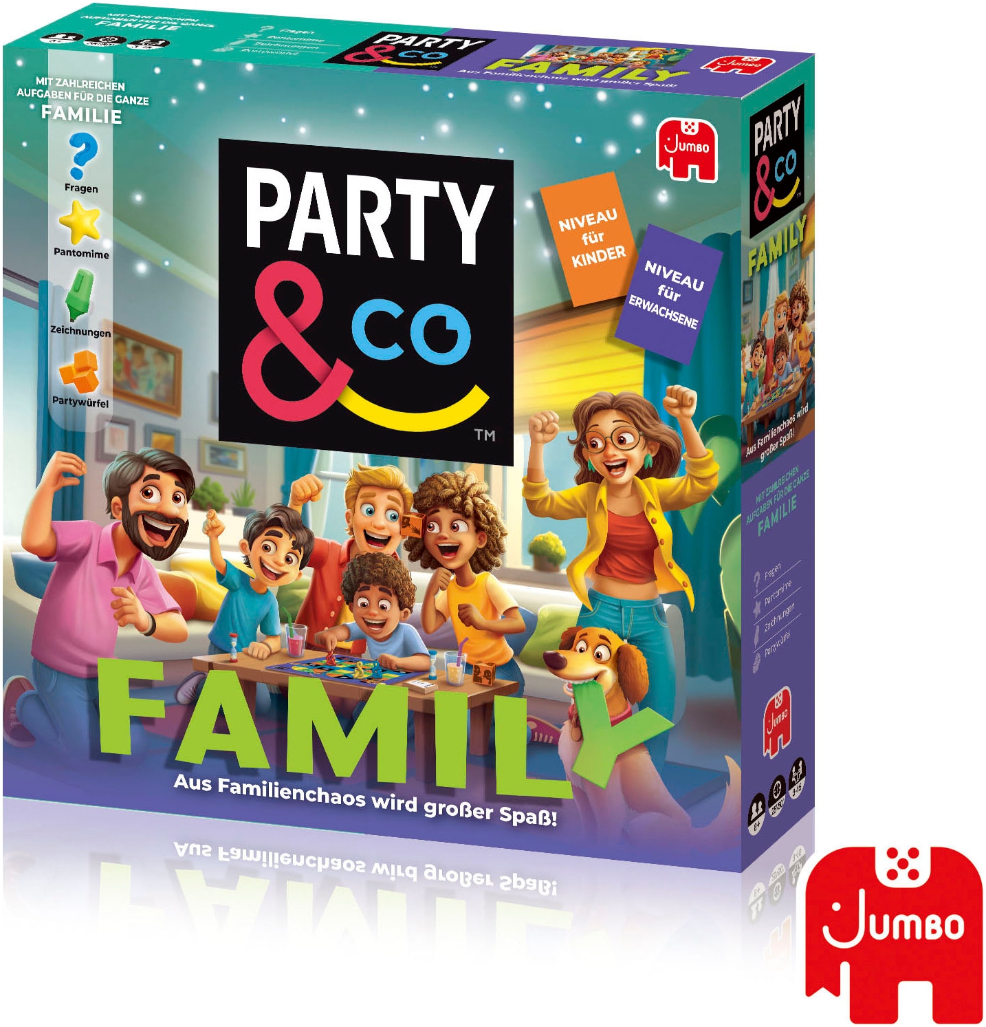 JUMBO Spiel »Party & Co Family«