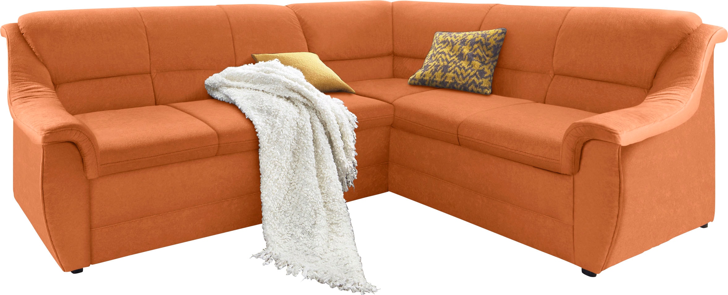 DOMO collection Ecksofa »Lale L-Form« su langem Schenk...