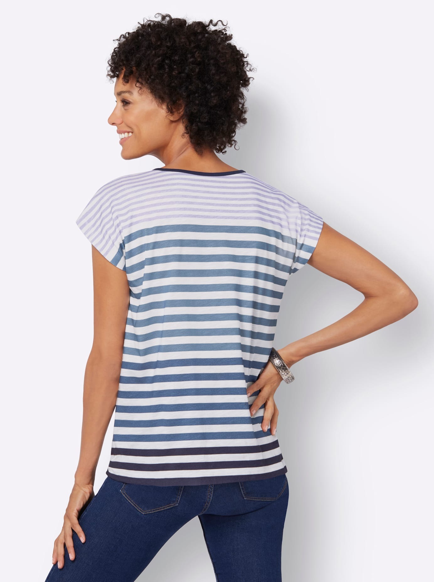 Casual Looks Kurzarmshirt "Shirt" 1 Stk. tlg. günstig online kaufen