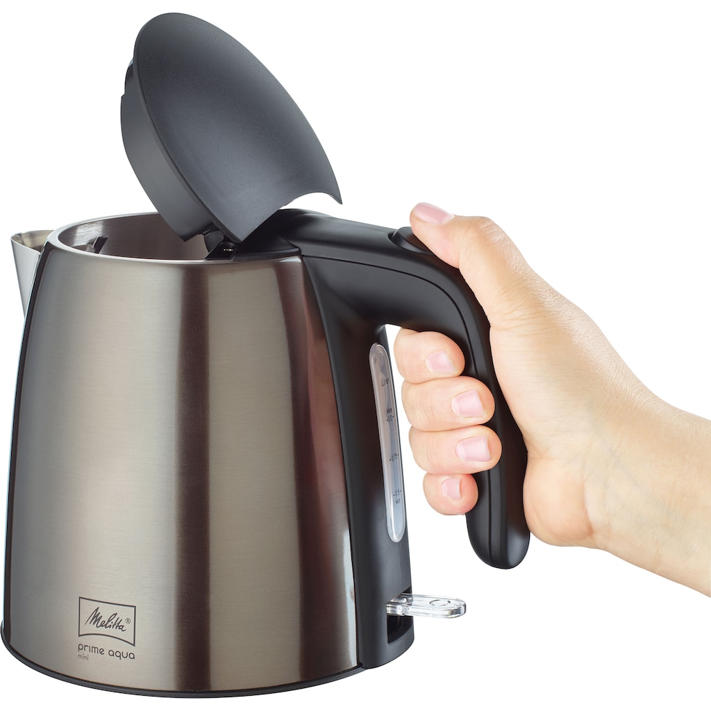 Melitta Wasserkocher »Prime Aqua Mini Metallic 1018-06«, 1 l, 2200 W