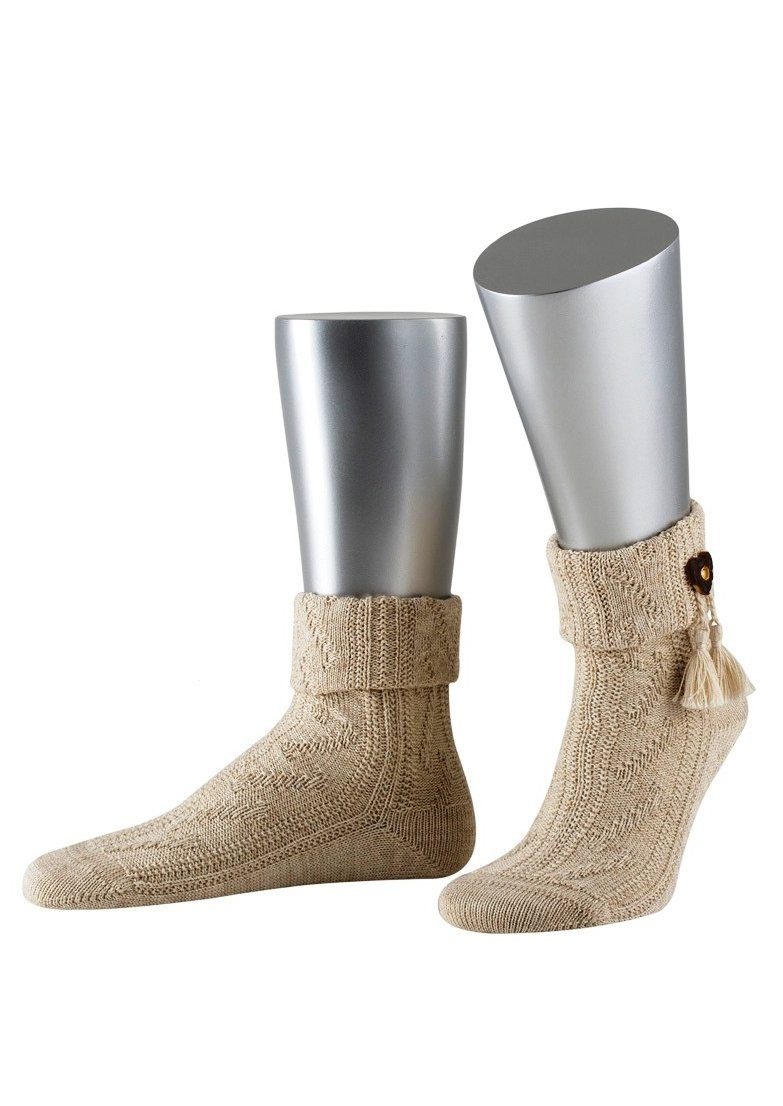 Trachten-Stutzen Herren mit Quasten