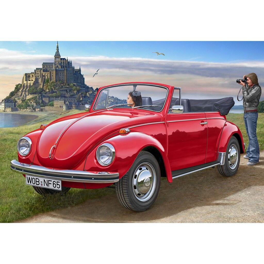 Revell® Modellbausatz »VW Beetle Cabriolet 1970«, (Set), 1:24
