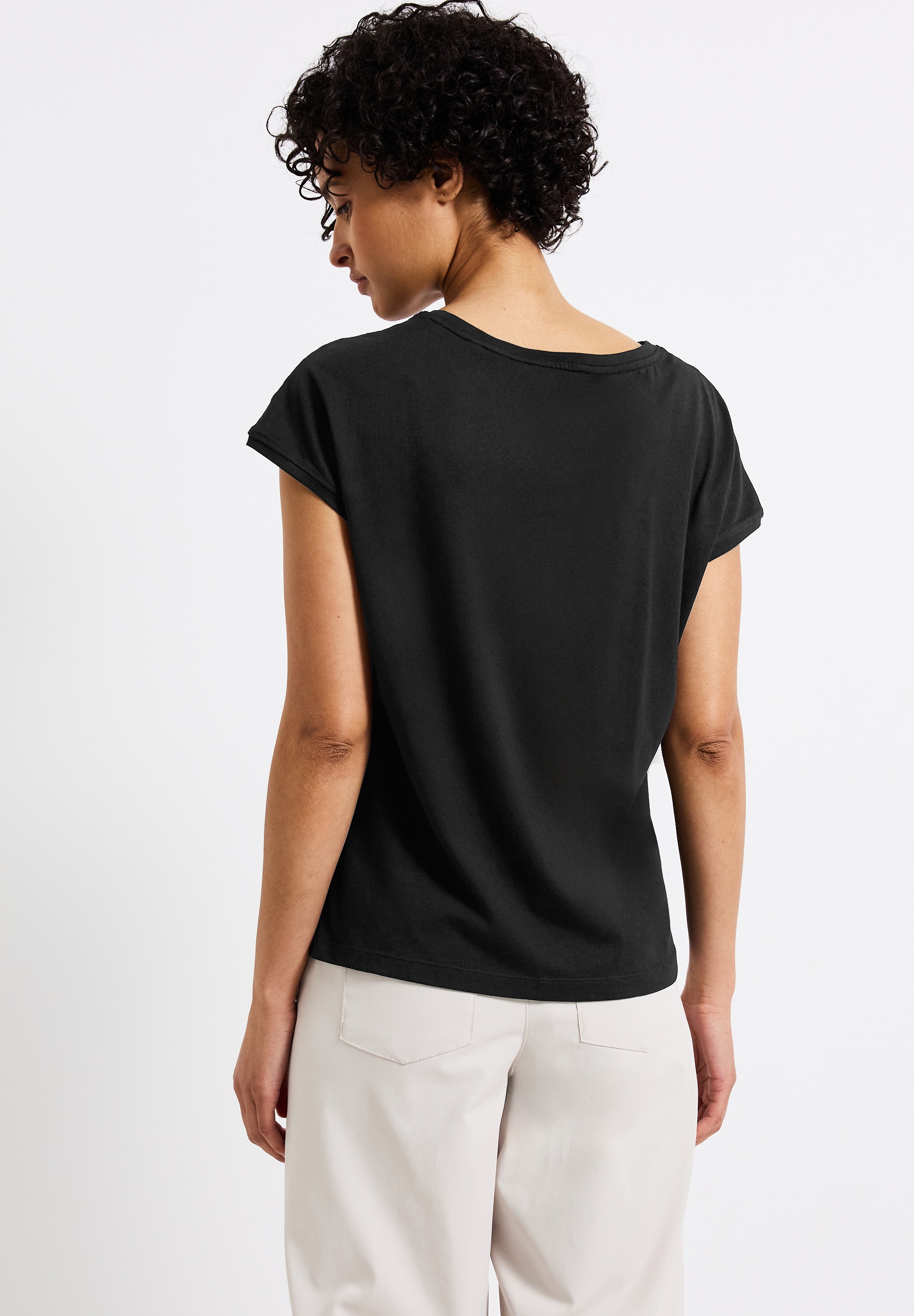 STREET ONE T-Shirt, im soften Baumwoll-Mix günstig online kaufen