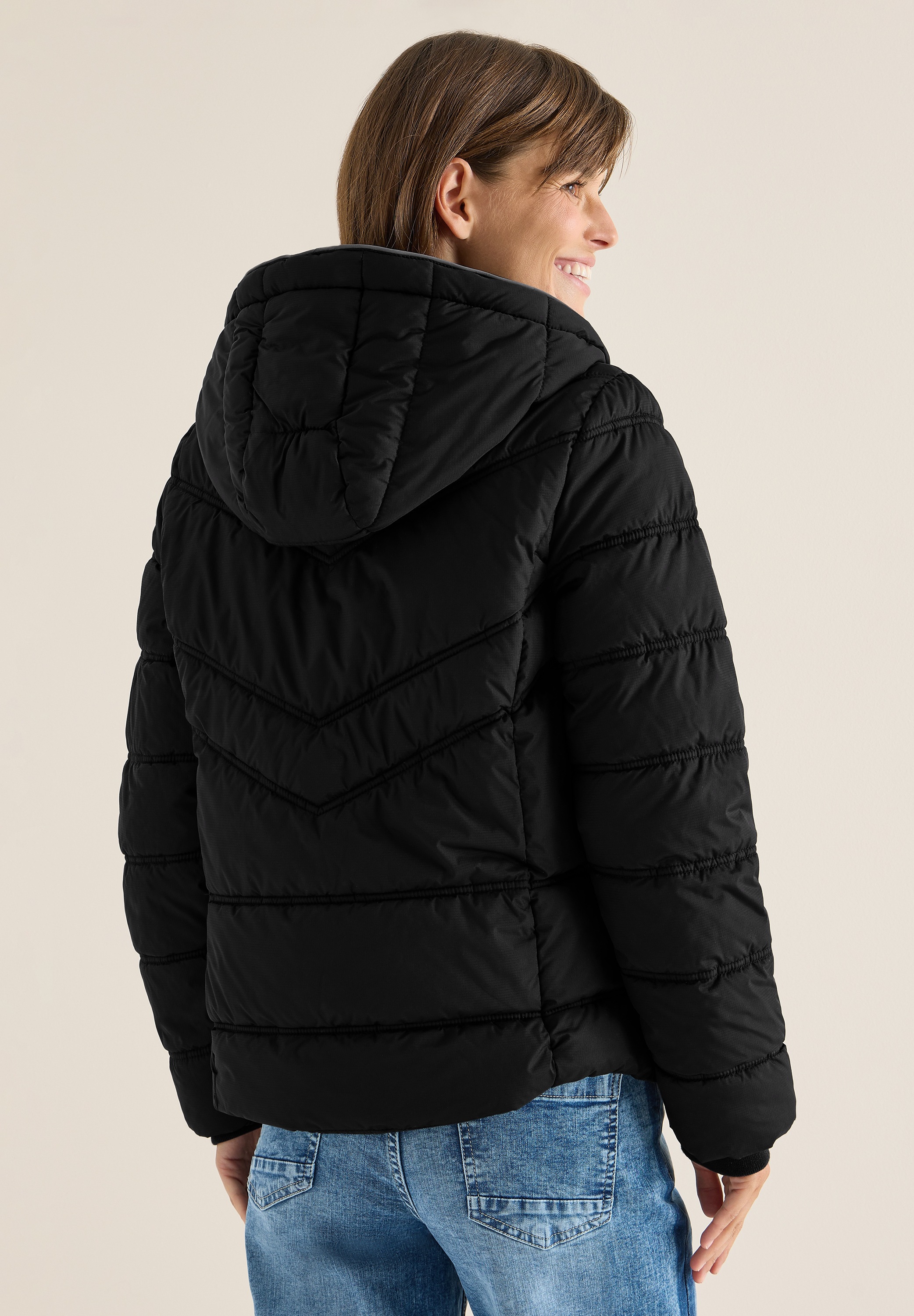 Cecil Steppjacke mitKapuze mit Kapuze günstig online kaufen