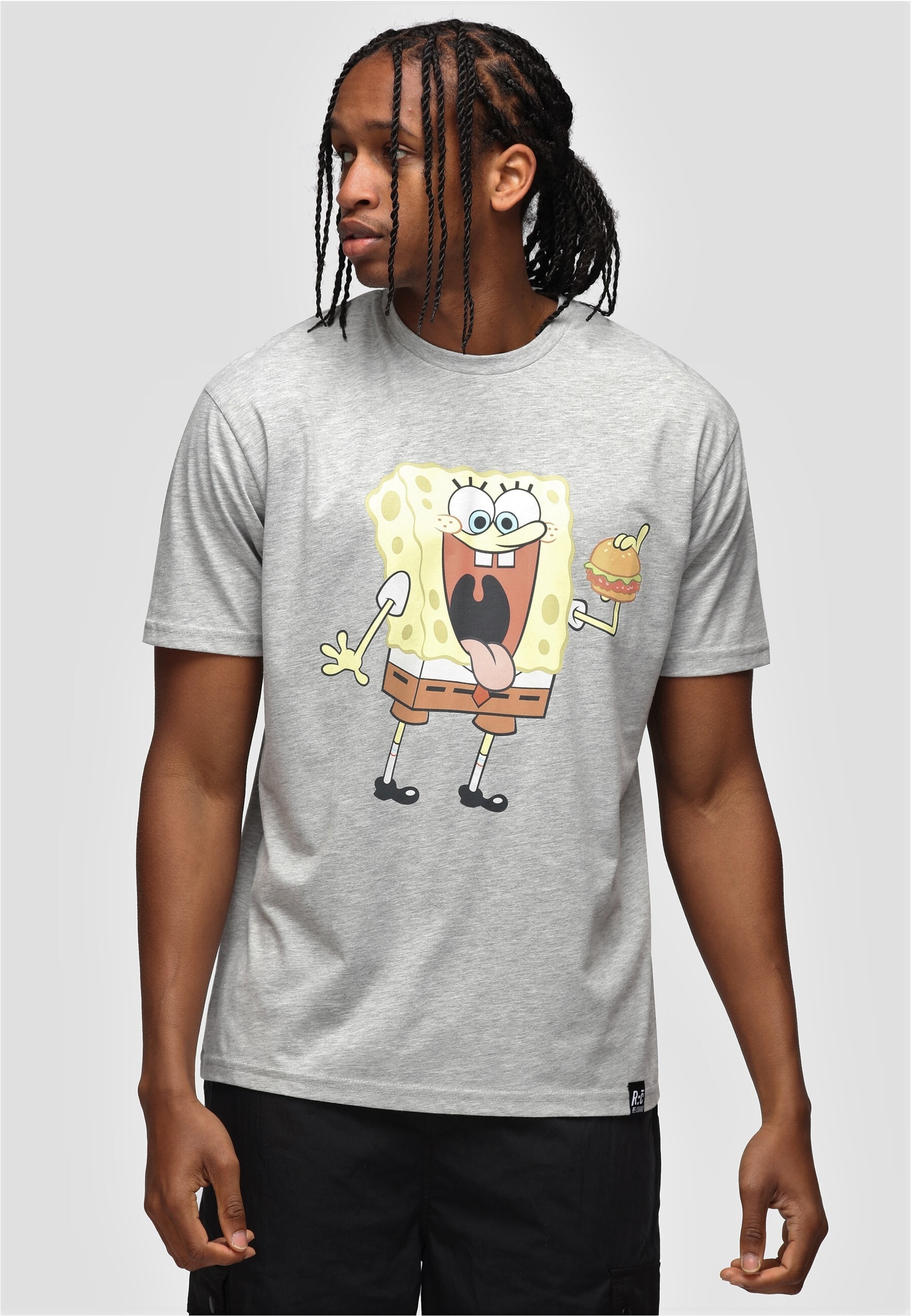 Recovered T-Shirt "SpongeBob Eating Burger Relaxed", (1 tlg.), mit lustigem günstig online kaufen