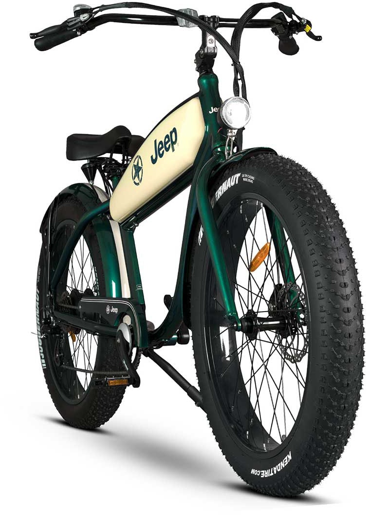 Jeep E-Bikes E-Bike »CR 7004«, 7 Gang, Heckmotor 250 W, (mit Akku-Ladegerät), Pedelec, Elektrofahrrad für Damen u. Herren, Cityrad