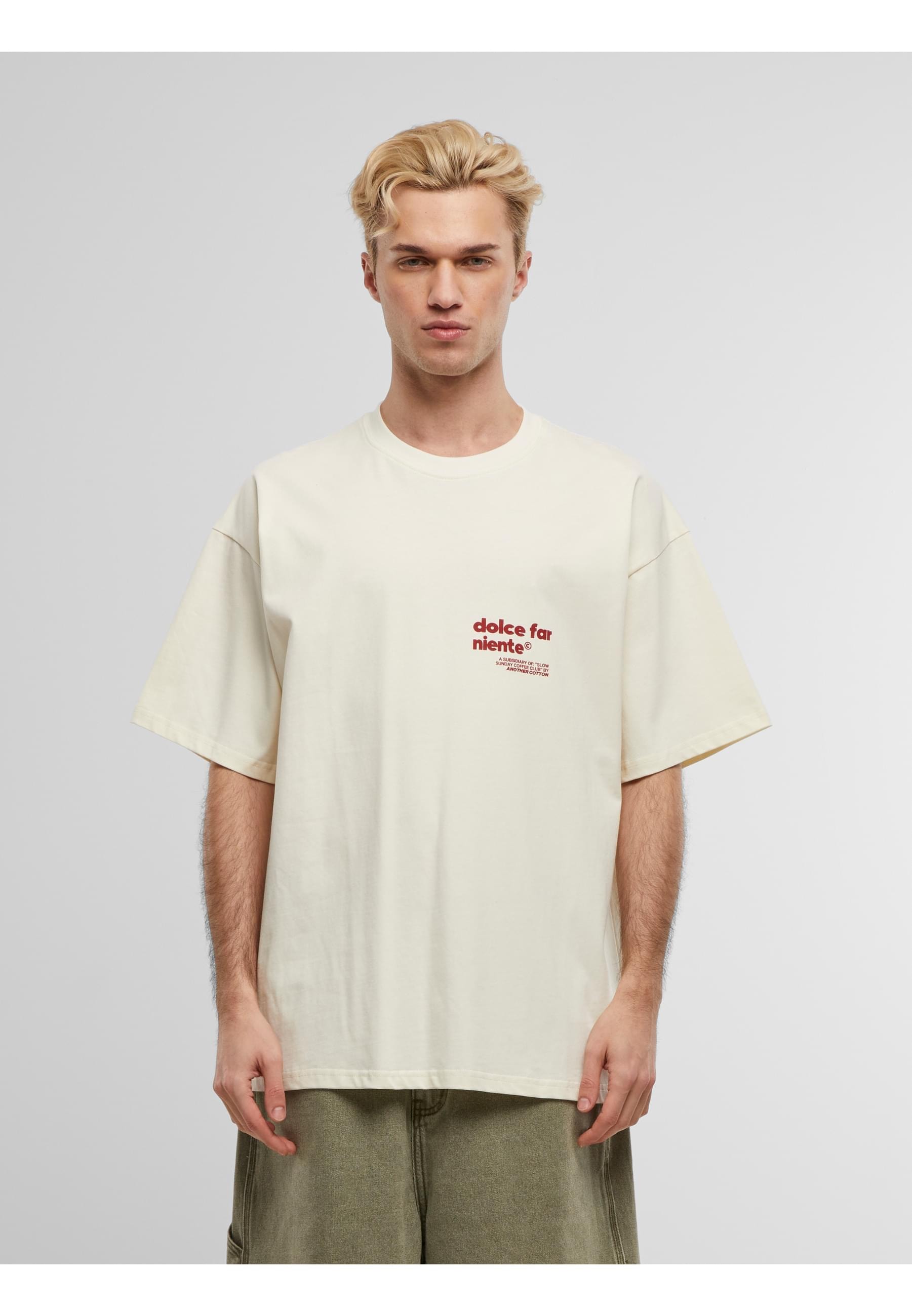 Another Cotton Lab T-Shirt »Another Cotton Lab Leisure Club Oversized Tshirt«, (1 tlg.)