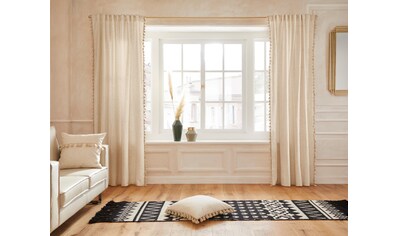 Guido Maria Kretschmer Home&Living Vorhang »Clara«, (1 St.), blickdicht, Leinen Optik,... kaufen