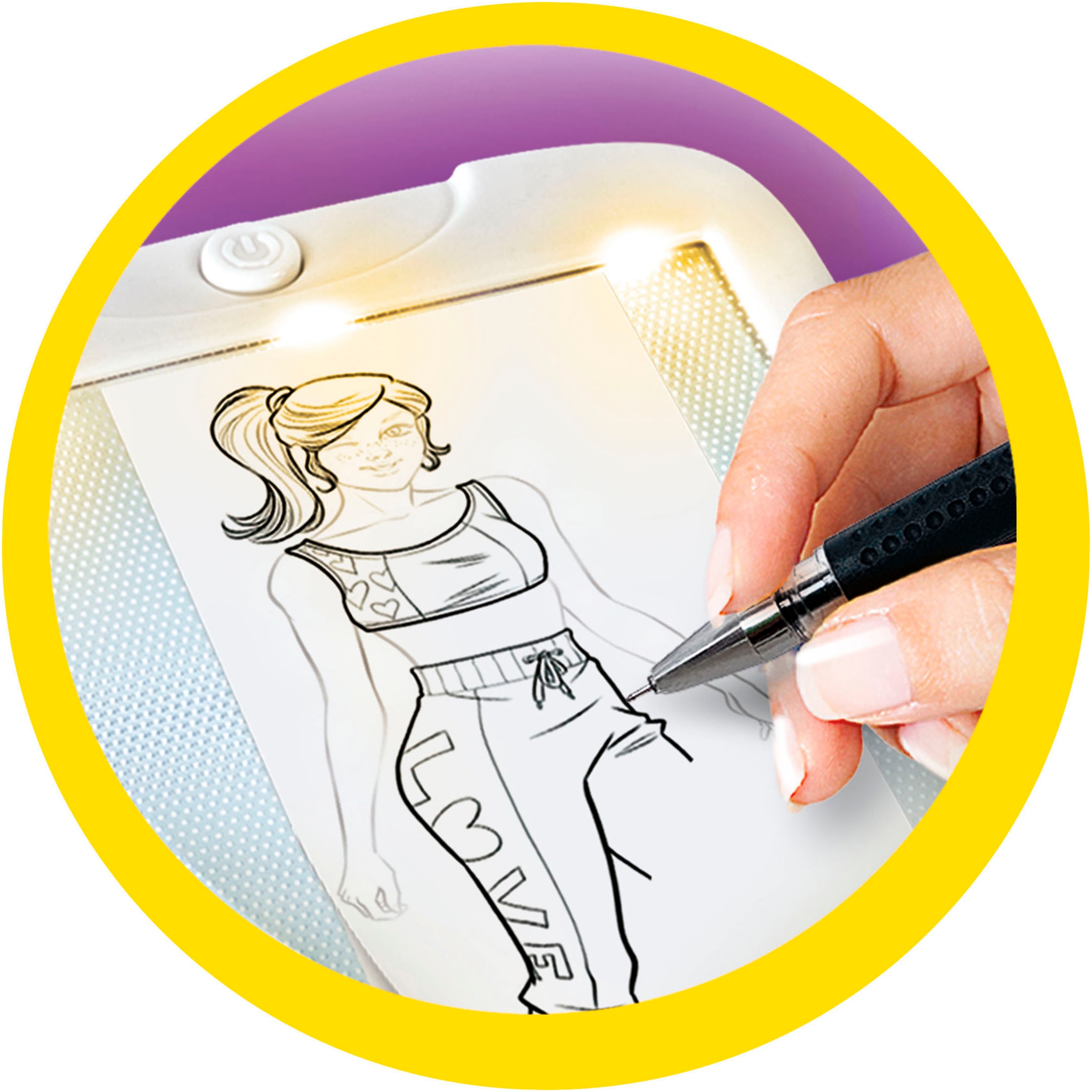 Clementoni® Kreativset »Idea, Fashion Design Studio«, Mit Licht
