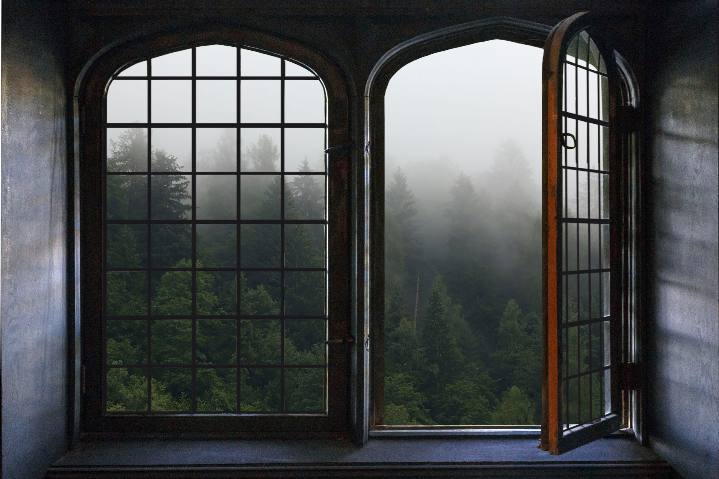 queence Wandsticker »Nebel«