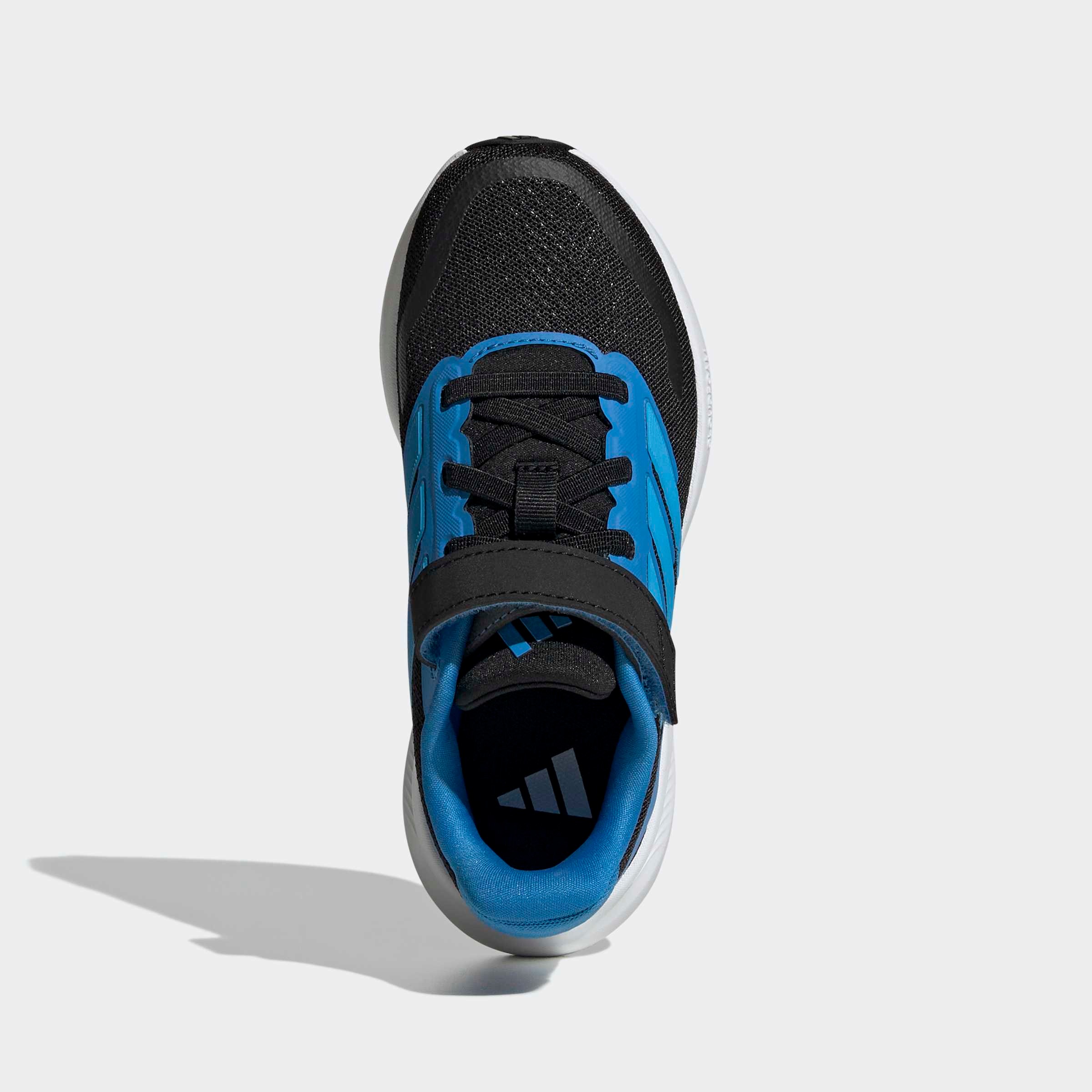 Laufschuh ADIDAS SPORTSWEAR "RUNFALCON 5 KIDS", Kinder, Gr. 34, cschwarz, luaq, lurabl, Synthetik, Textil, Schuhe Laufschuh, mit Klettverschluss, für Kinder 3