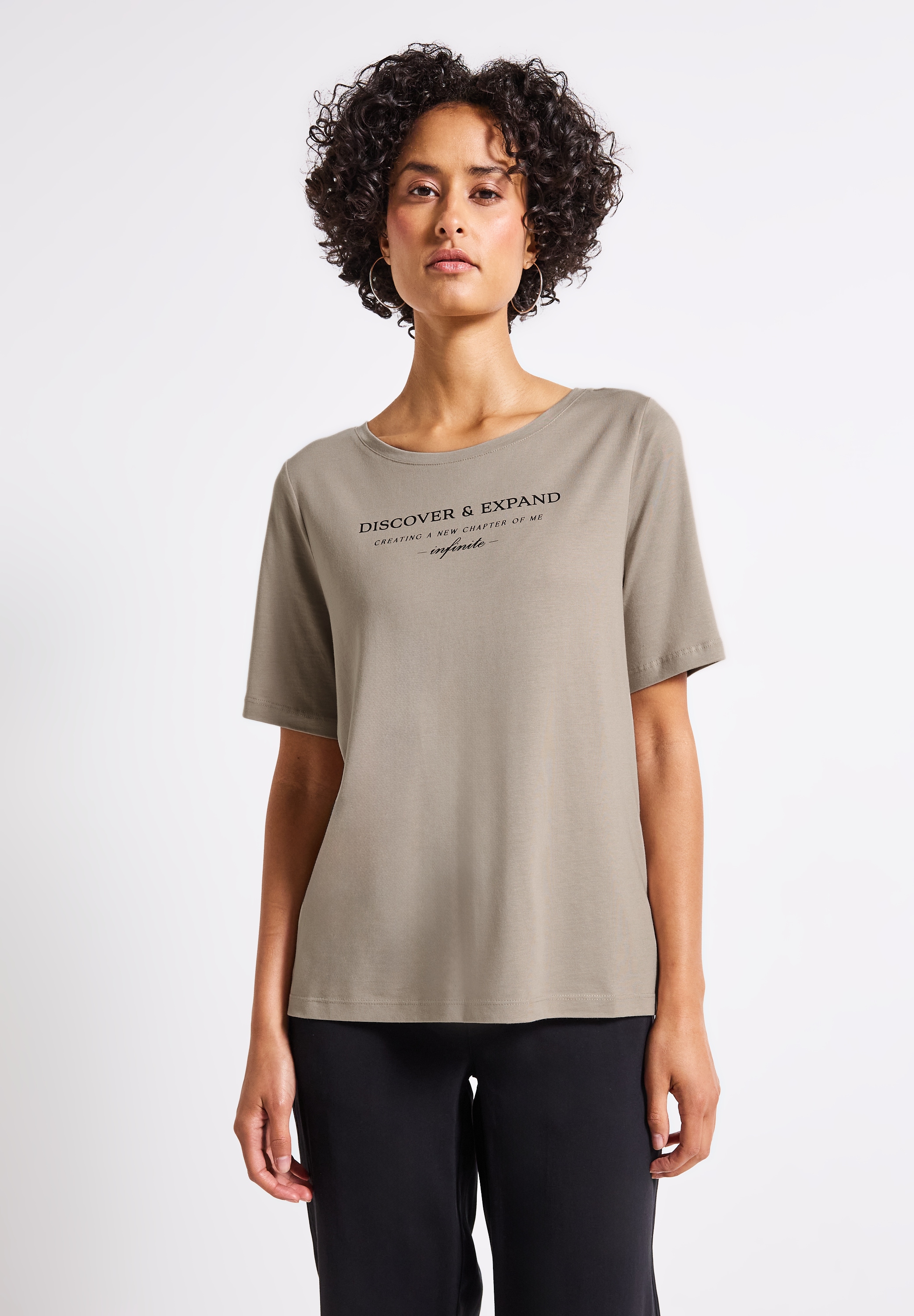 STREET ONE T-Shirt, im soften Baumwoll-Mix günstig online kaufen