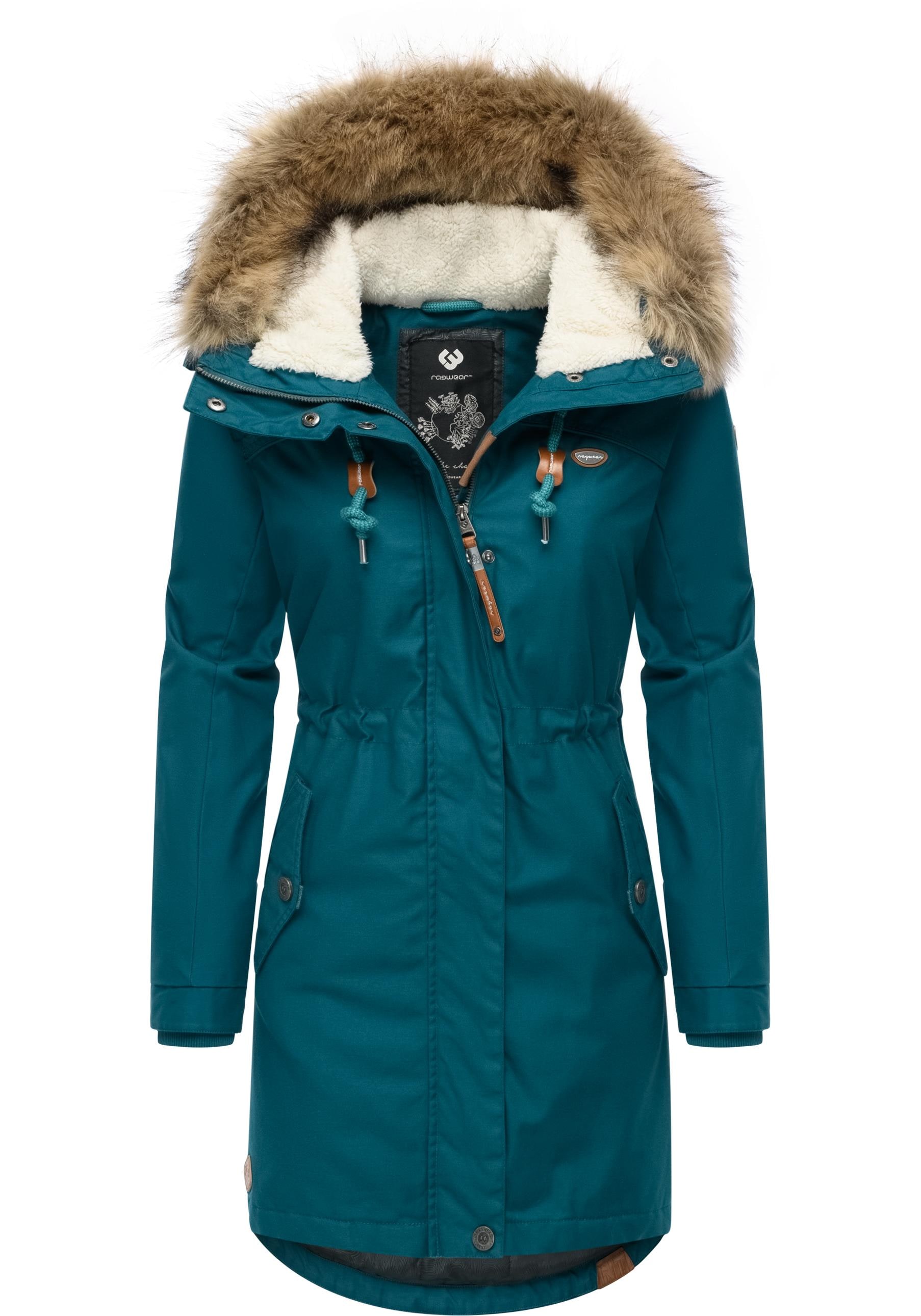 Ragwear Winterjacke "Tawny" mit Kapuze stylischer Winterparka mit großer Ka günstig online kaufen