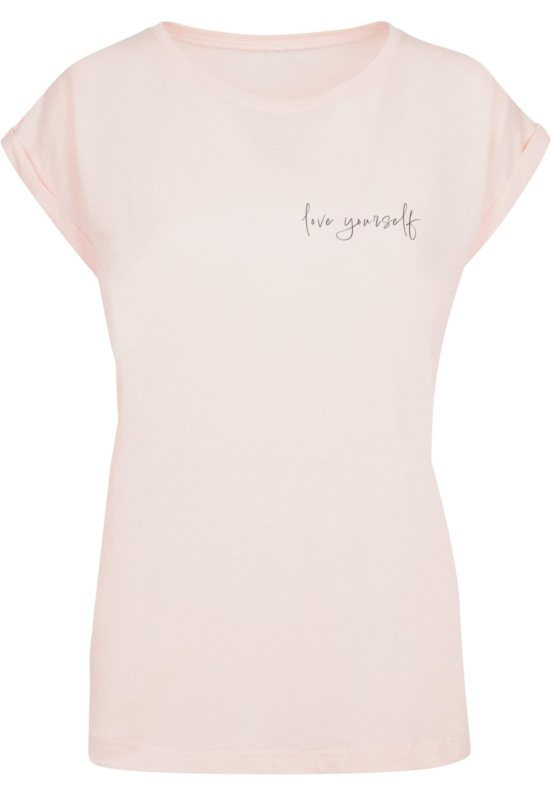 Merchcode T-Shirt "Merchcode Damen Ladies Love Yourself T-Shirt", 1 Stk. günstig online kaufen