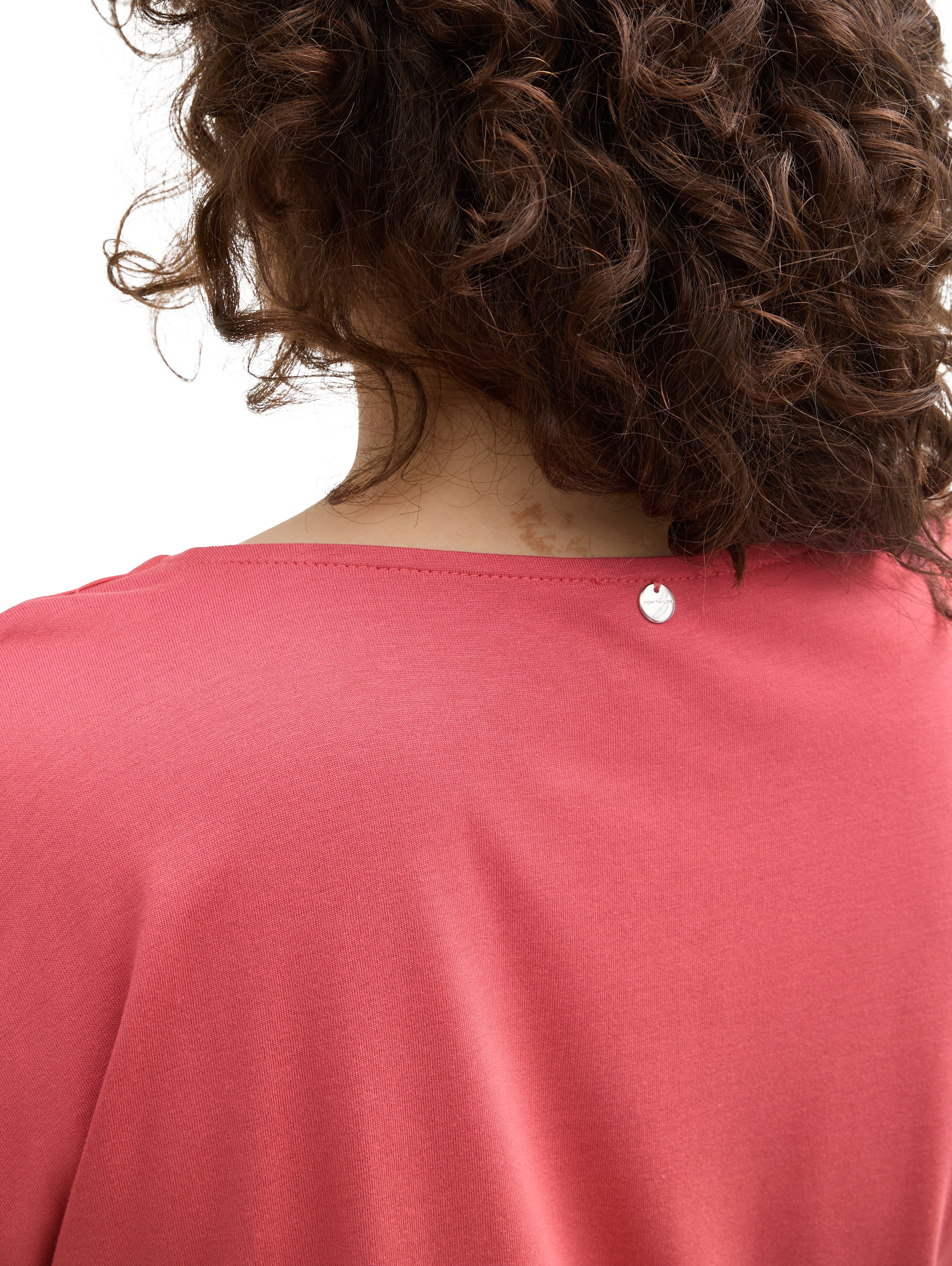 Thumbnail - TOM TAILOR PLUS T-Shirt mit kleinem Schlitz