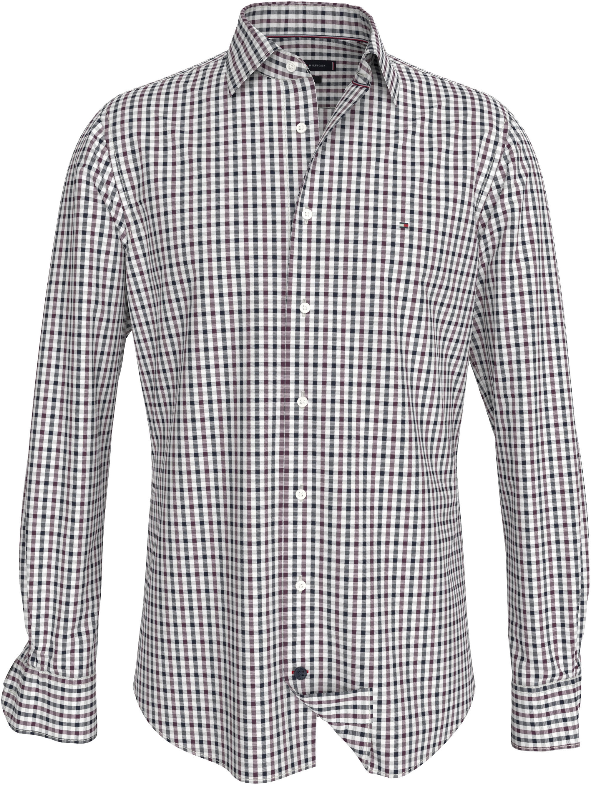 Tommy Hilfiger Businesshemd "CL STRETCH TWILL GINGHAM RF SHRT"