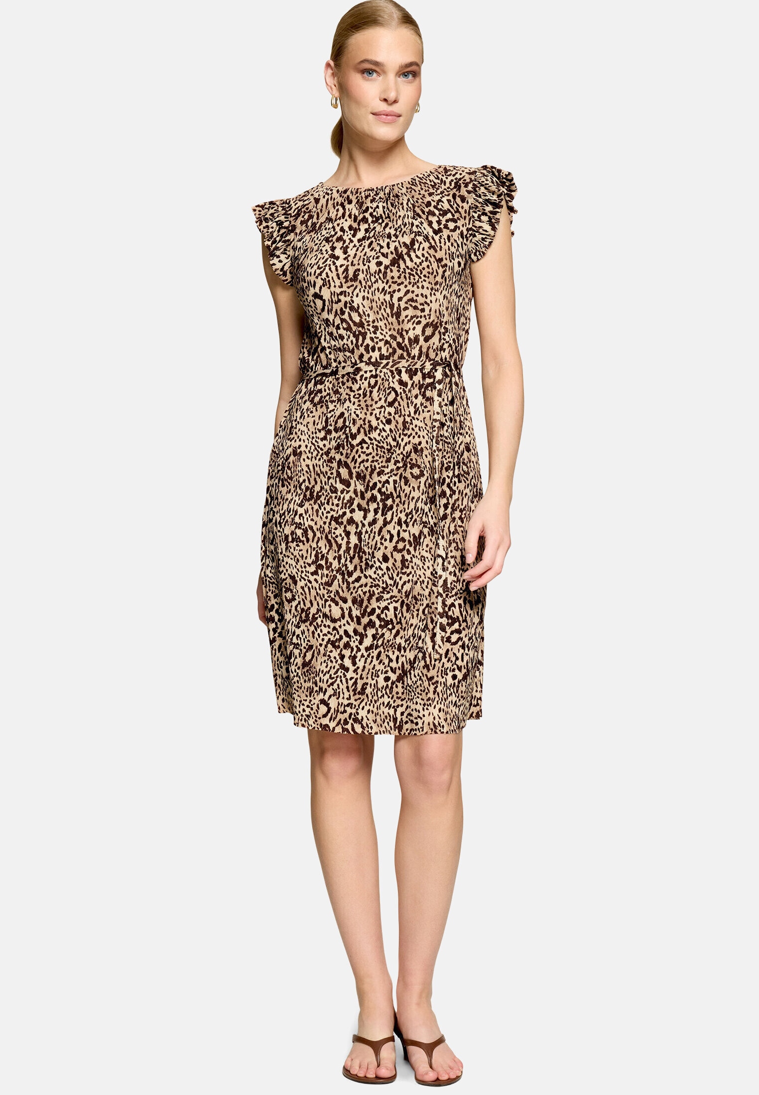 Zero Minikleid »Damen mit Gürtel« Material